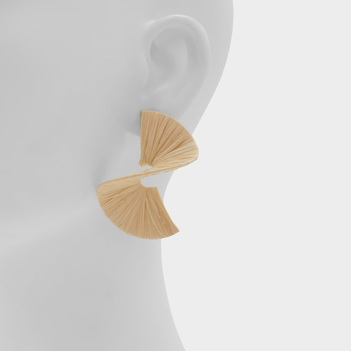 Fariasun Medium Beige Women's Earrings - Statement earrings - Medium Beige