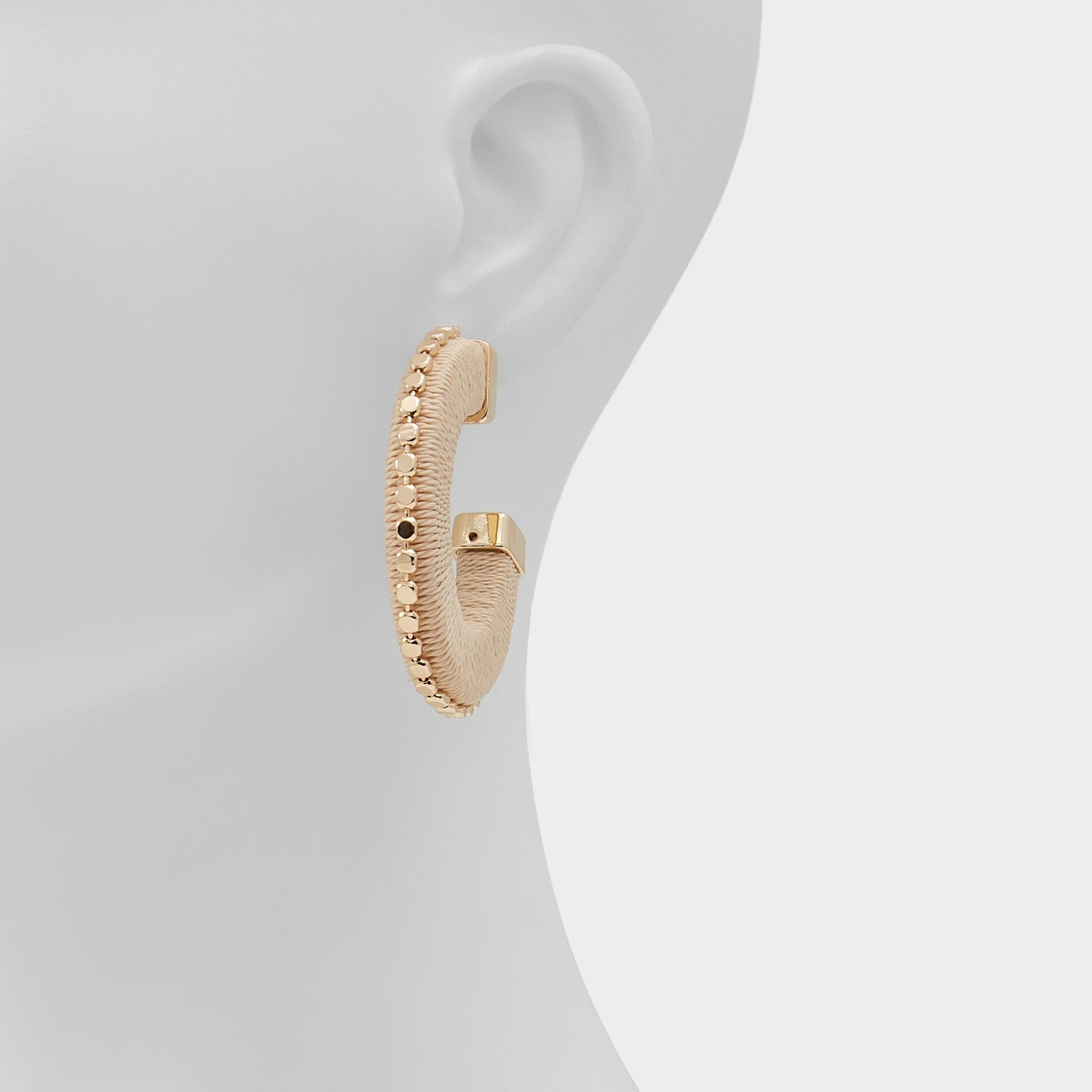 Terraa Beige Women's Earrings - - Beige
