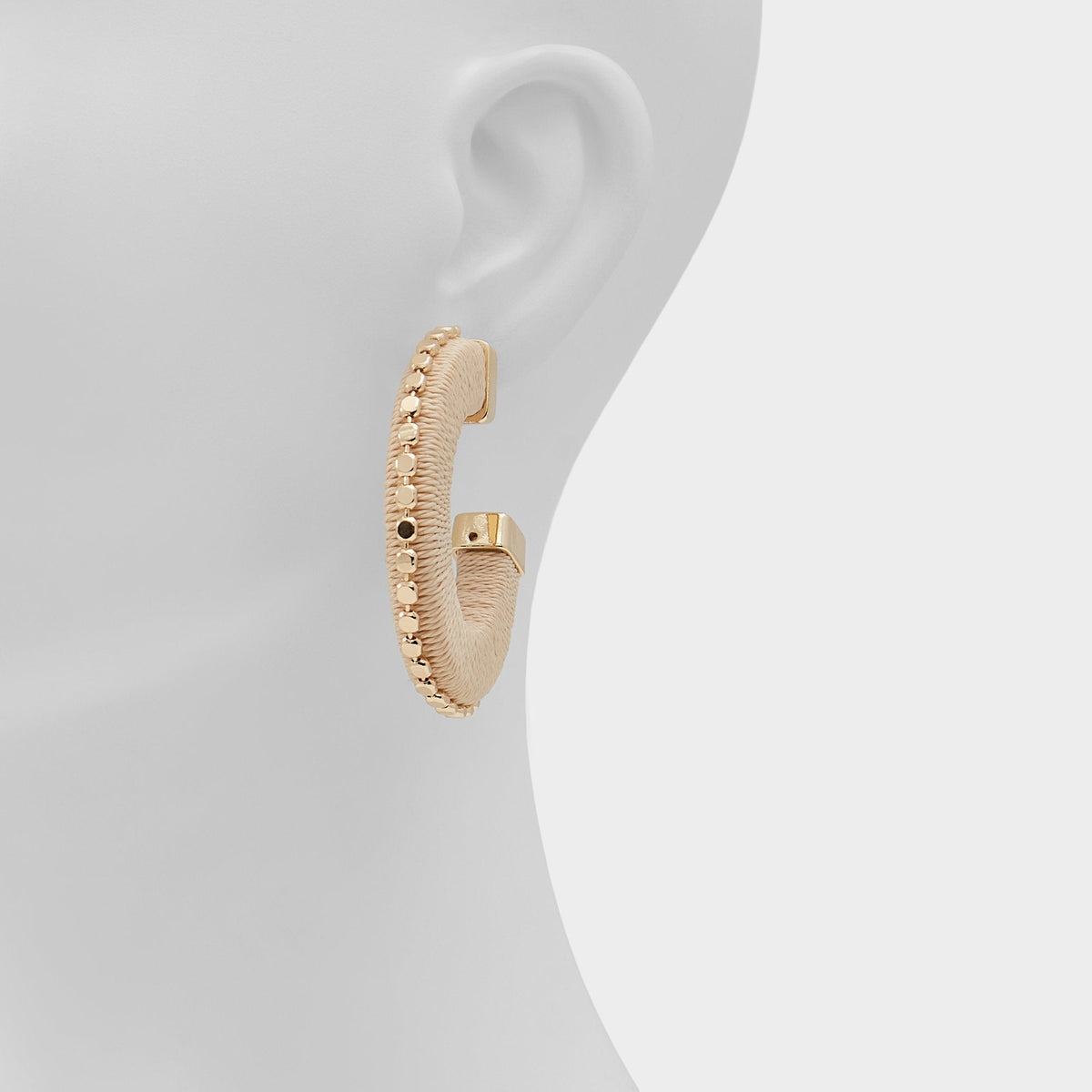 Terraa Beige Women's Earrings - - Beige