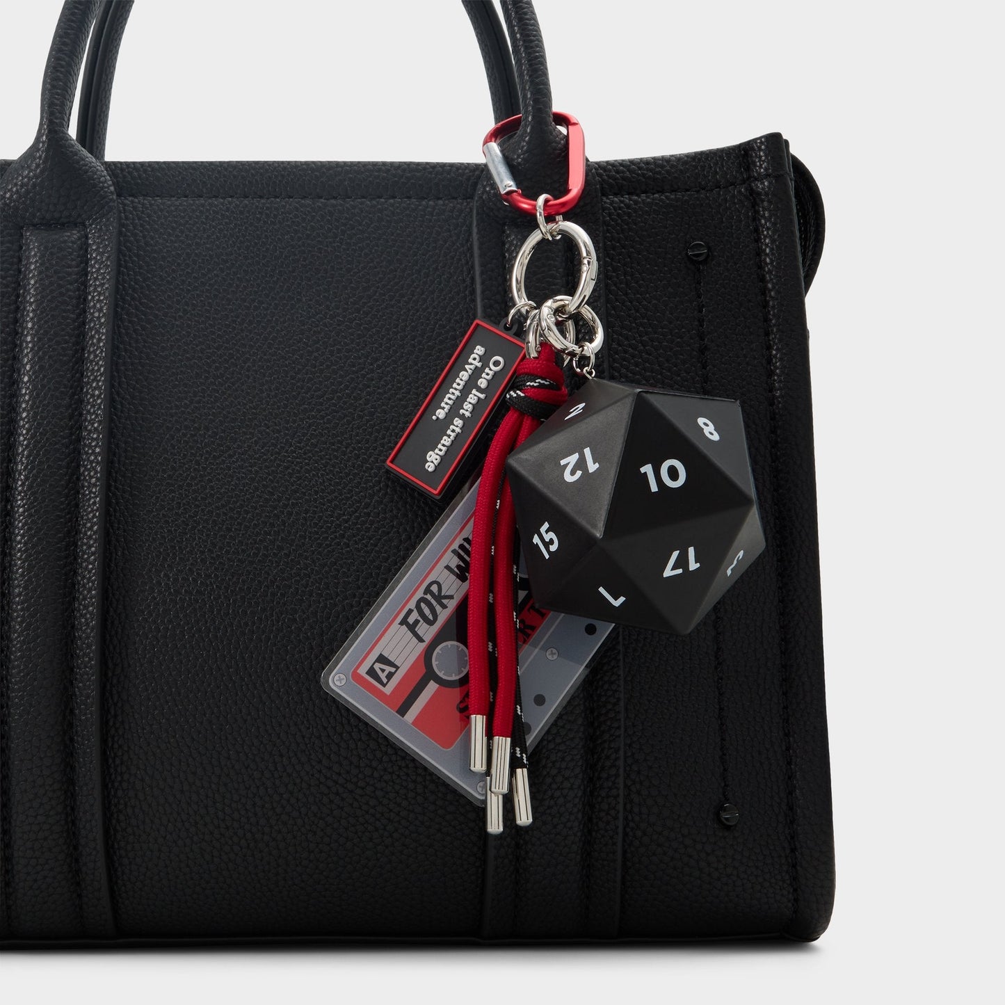 Mixtape in Red - Bag charm - Red