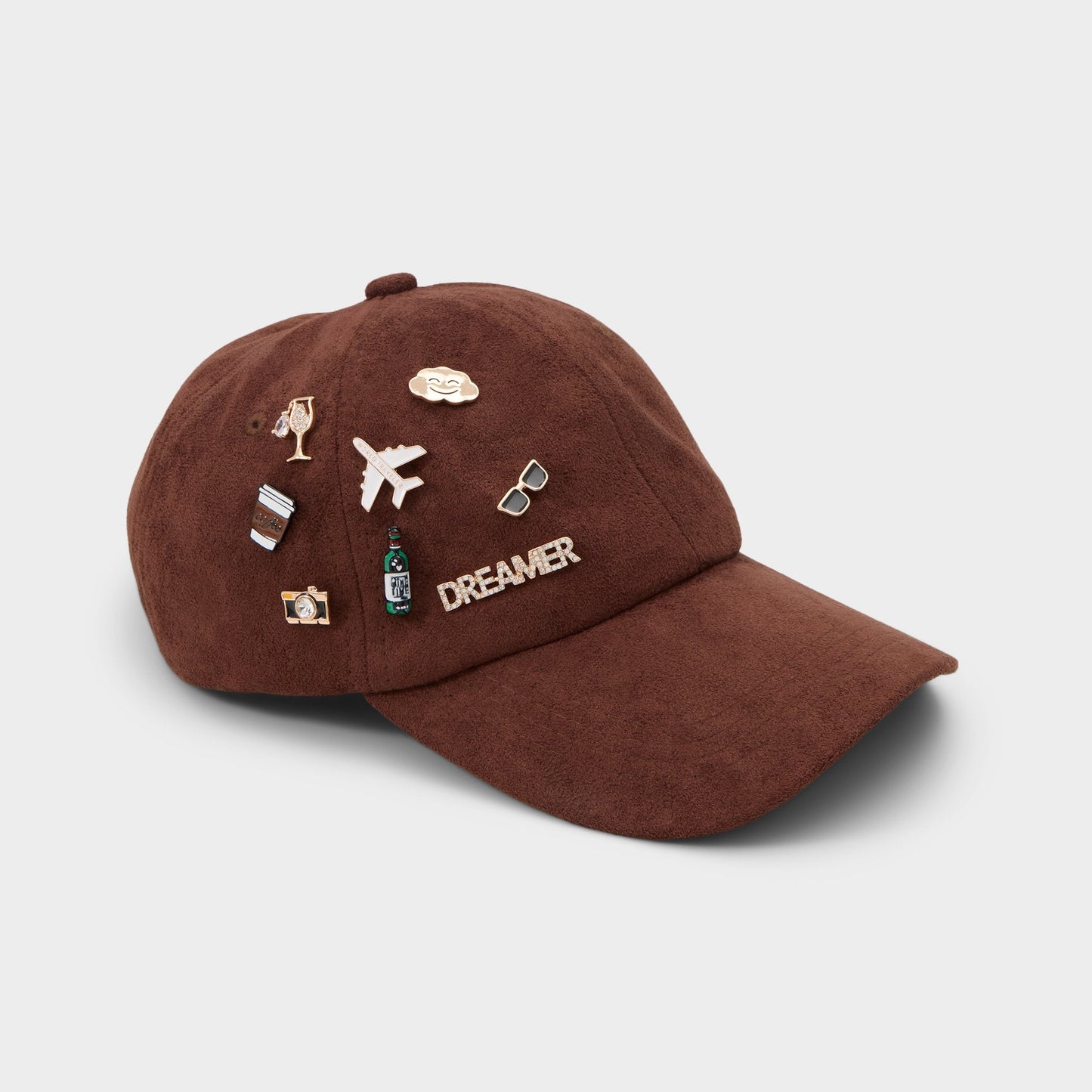 Traveler Gold/Clear Multi Women's Accessories - Decorative pins - Gold/clear multi