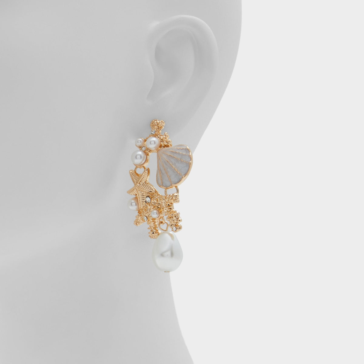 Corallia Ice Women's Earrings - Chandelier earrings - Ice