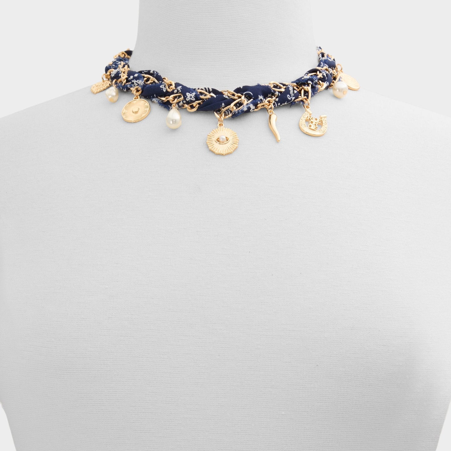Goodluckcharms Navy Women's Necklaces - Charm necklace - Navy