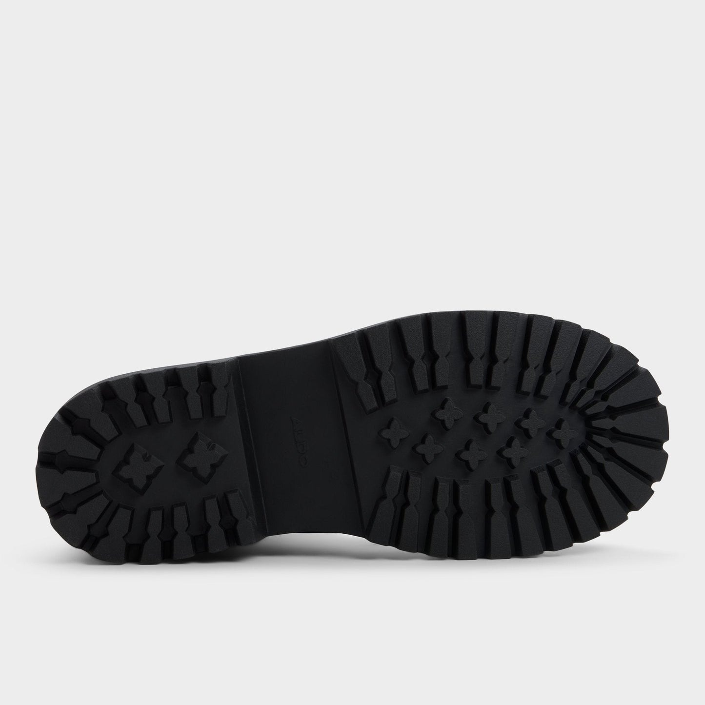 Doublezero in Black - Combat boot, Lug sole - Black