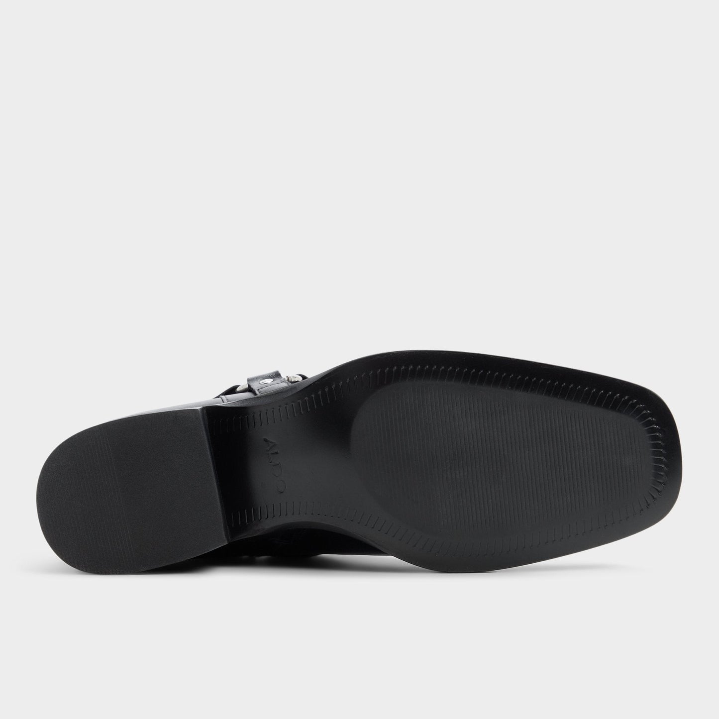 Marcos in Black - Ankle boot, Block heel - Black