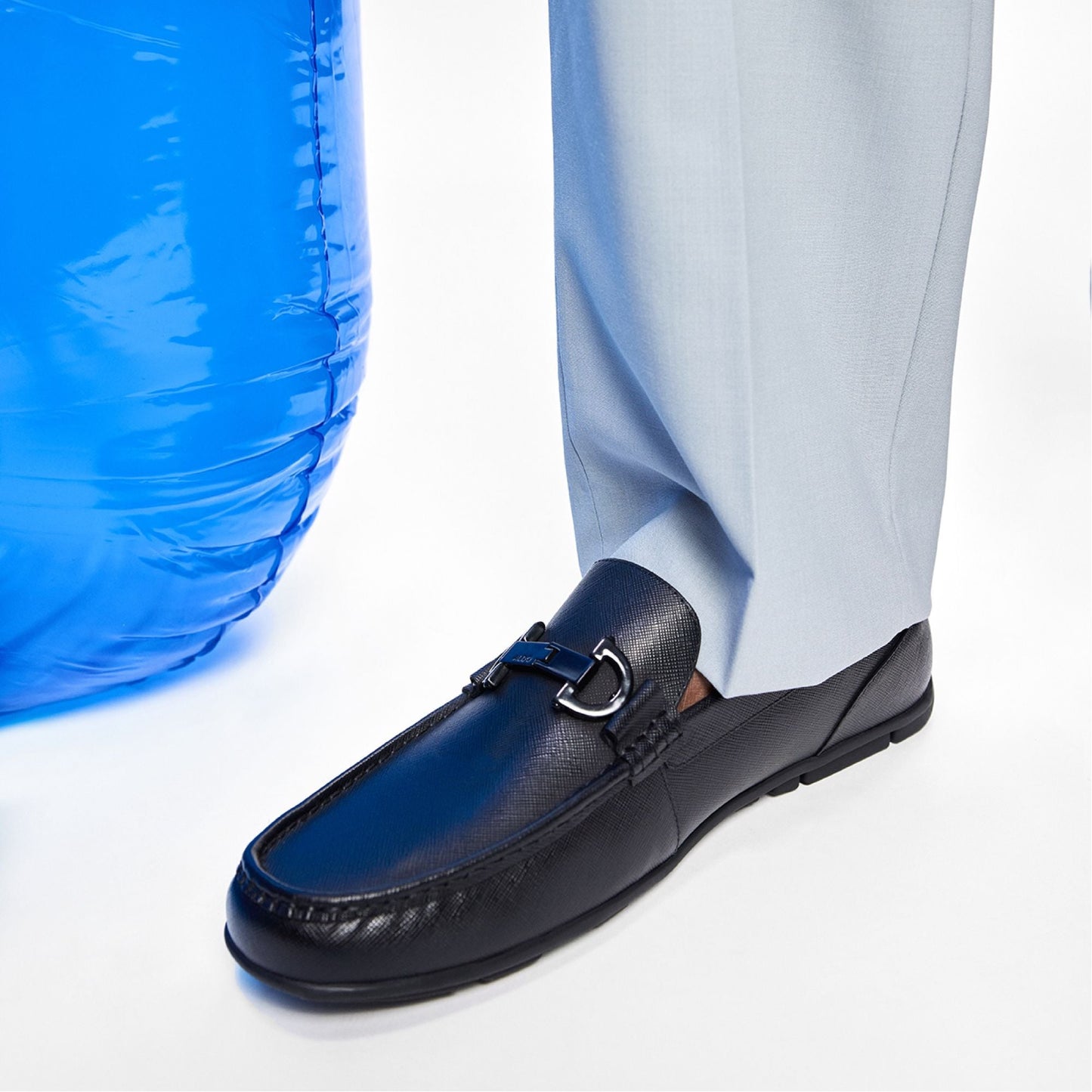 Orlovoflex in Open Black - Driving shoe - Open Black