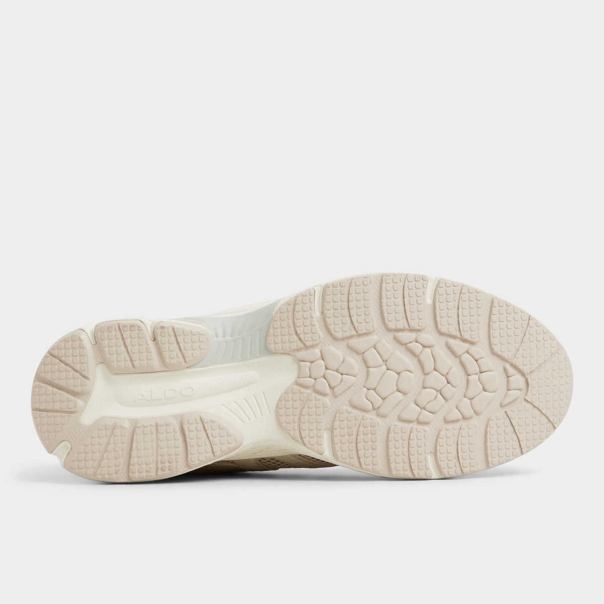 Blade in Taupe - Low top sneaker, Jogger sole - Taupe