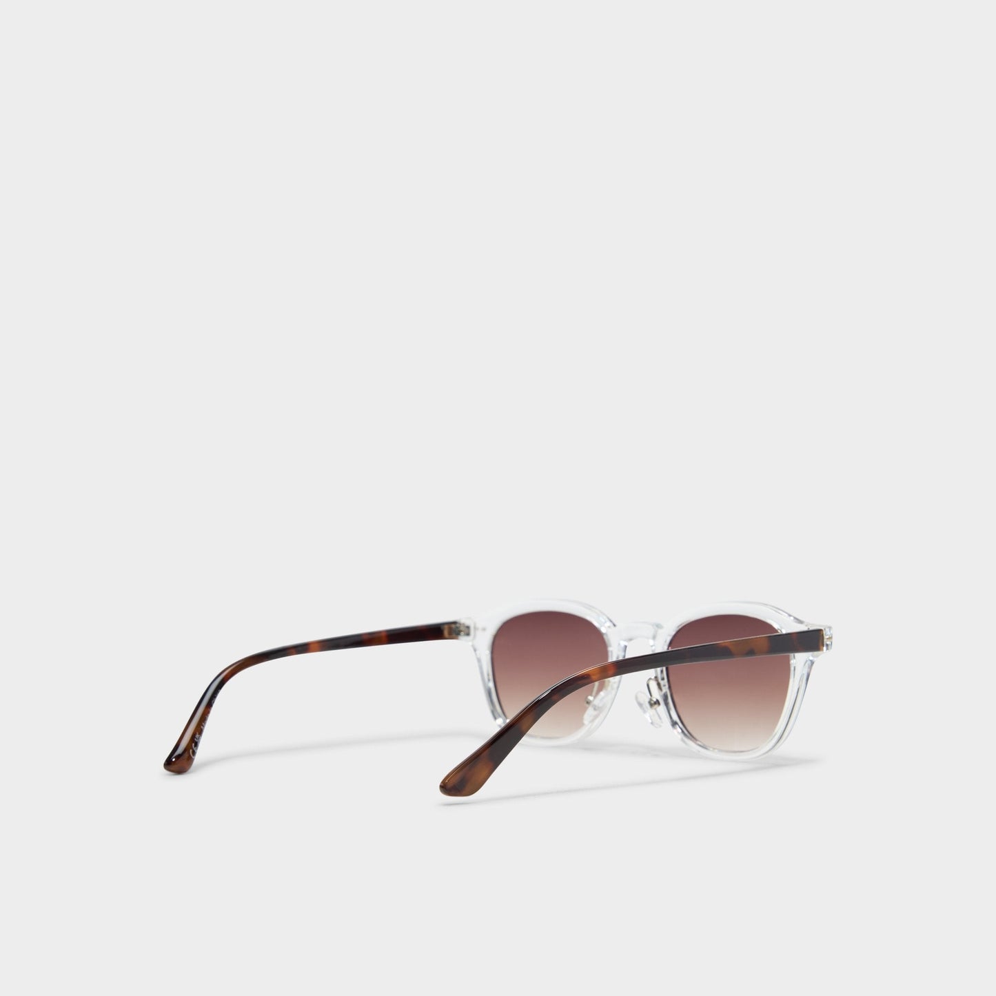 Kasienx Clear Men's Round - Round sunglasses - Clear