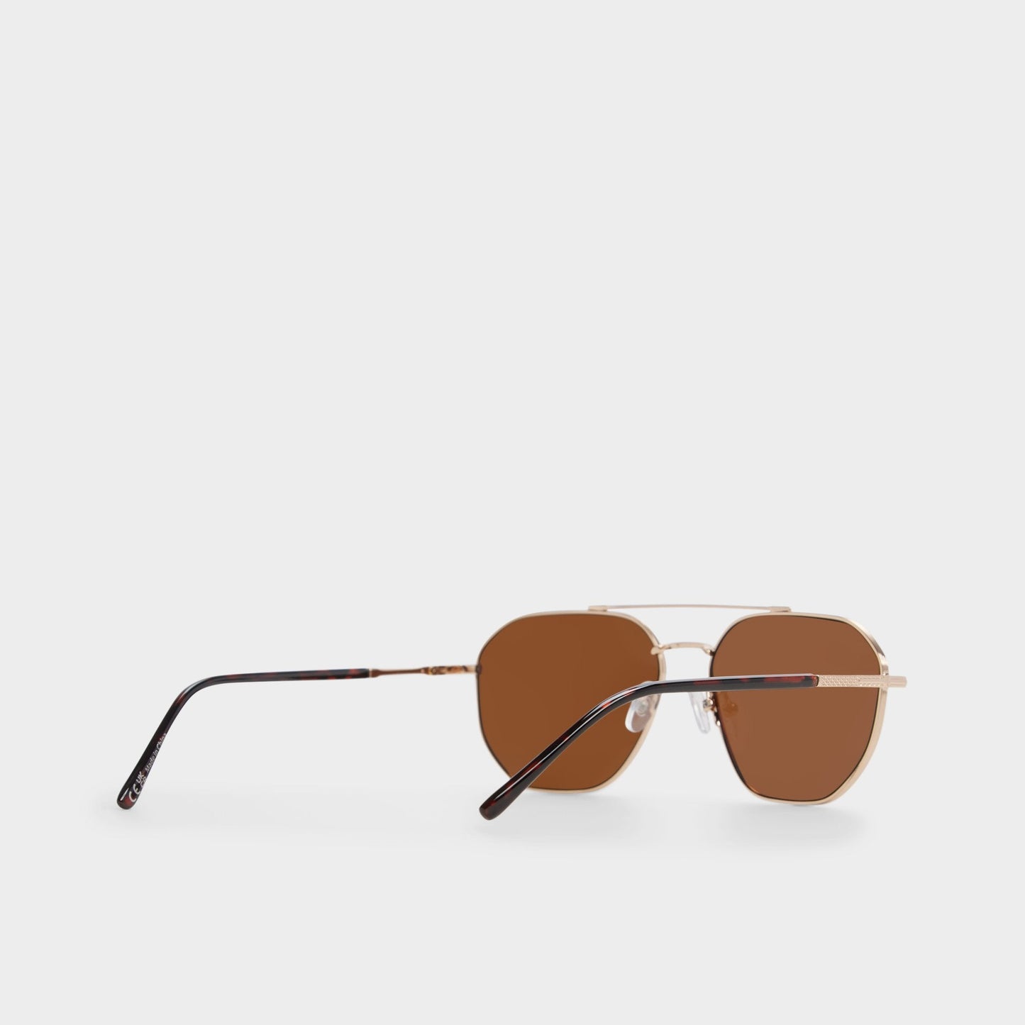 Biensfeldt in Gold - Aviator sunglasses - Gold