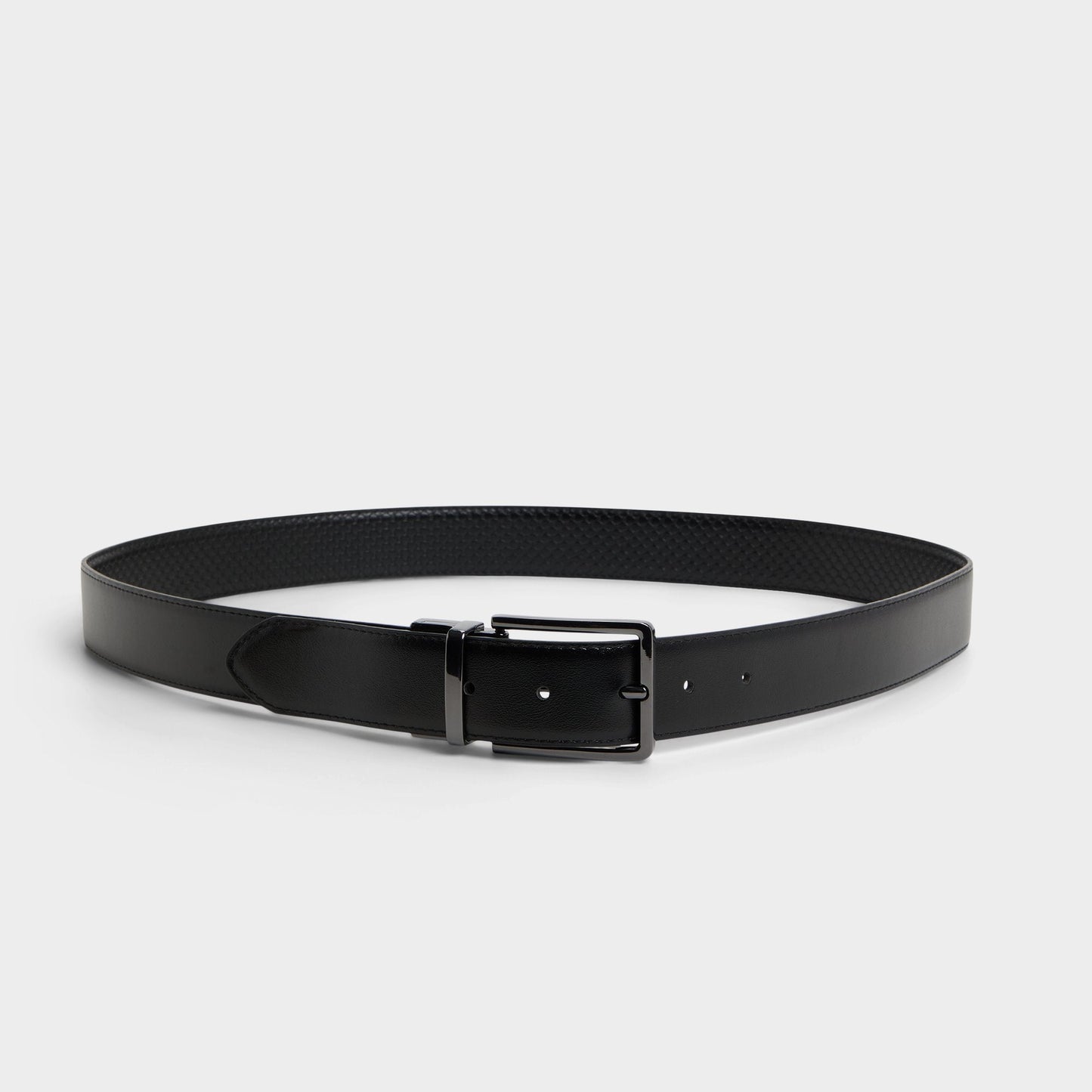 Abathien Black Men's Belts - Belt - Black