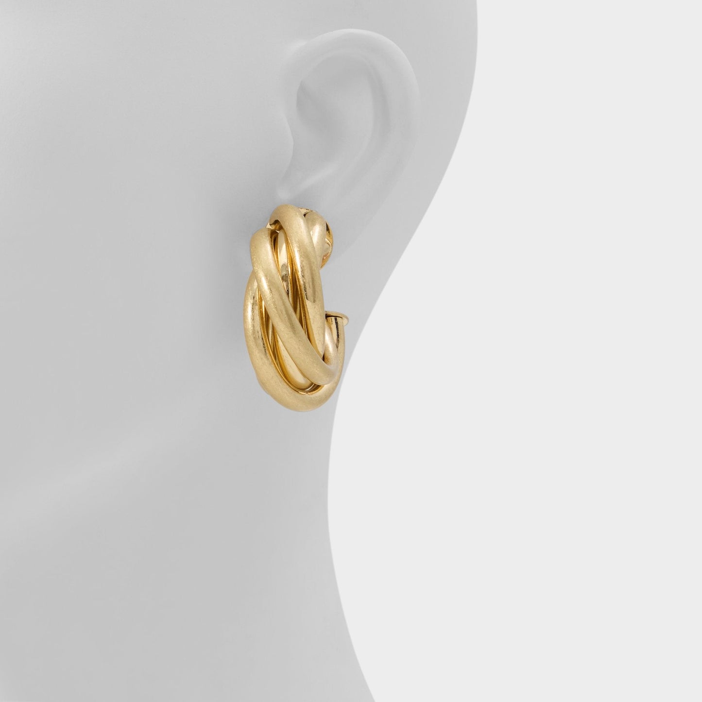 Tovaa in Gold - Hoop earrings - Gold