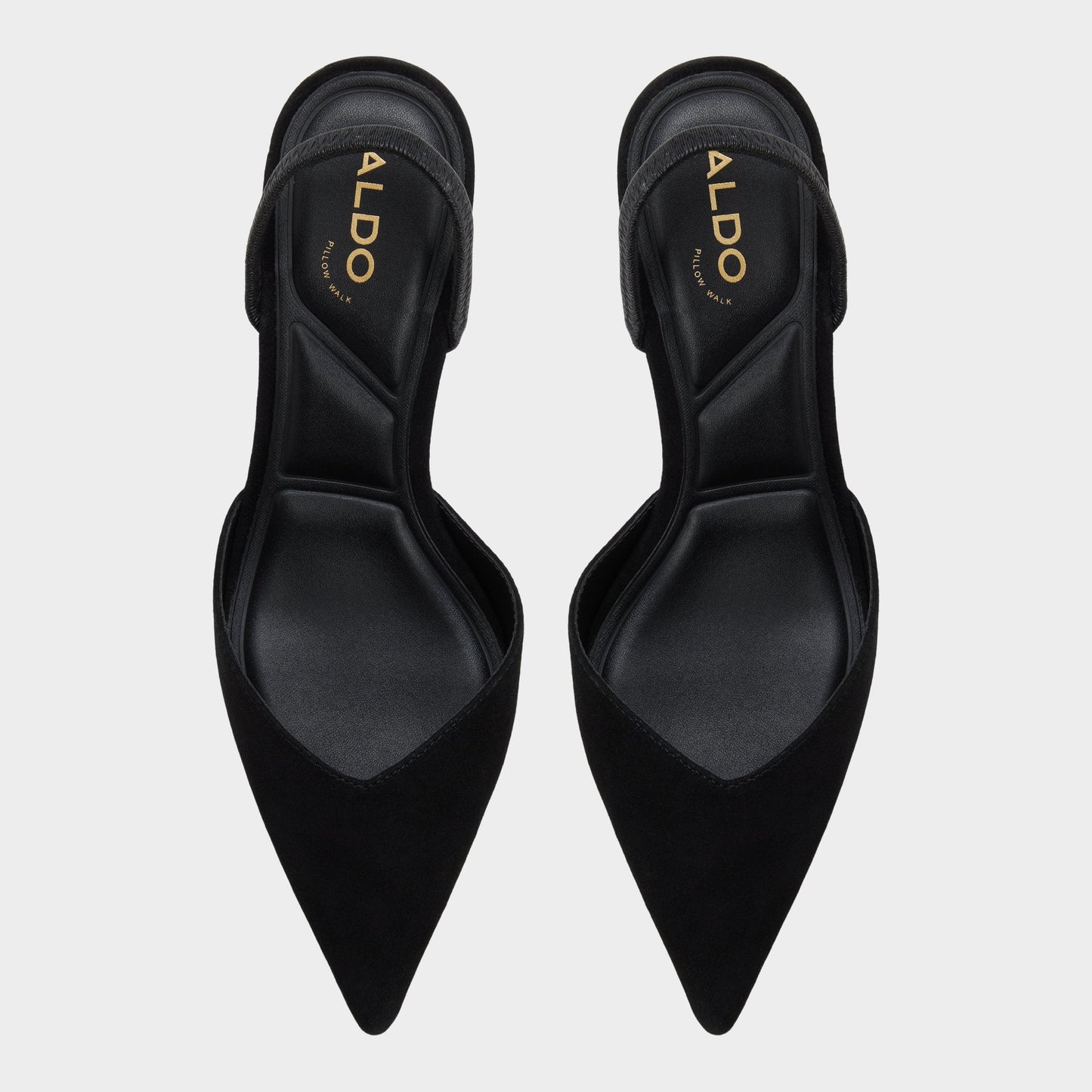 Re in Jessica Black - Sling back high heel, Stiletto heel - Black