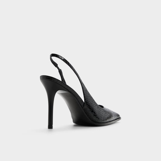Re in Samantha Other Black - Sling back high heel, Stiletto heel - Other black