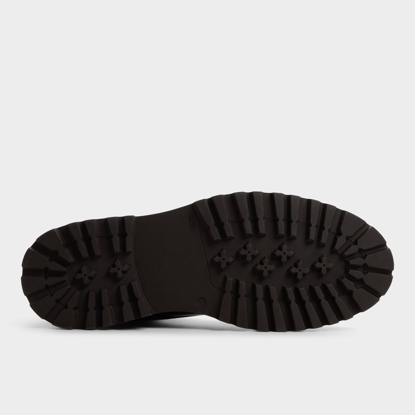 Draco in Medium Brown - Combat boot, Lug sole - Medium brown