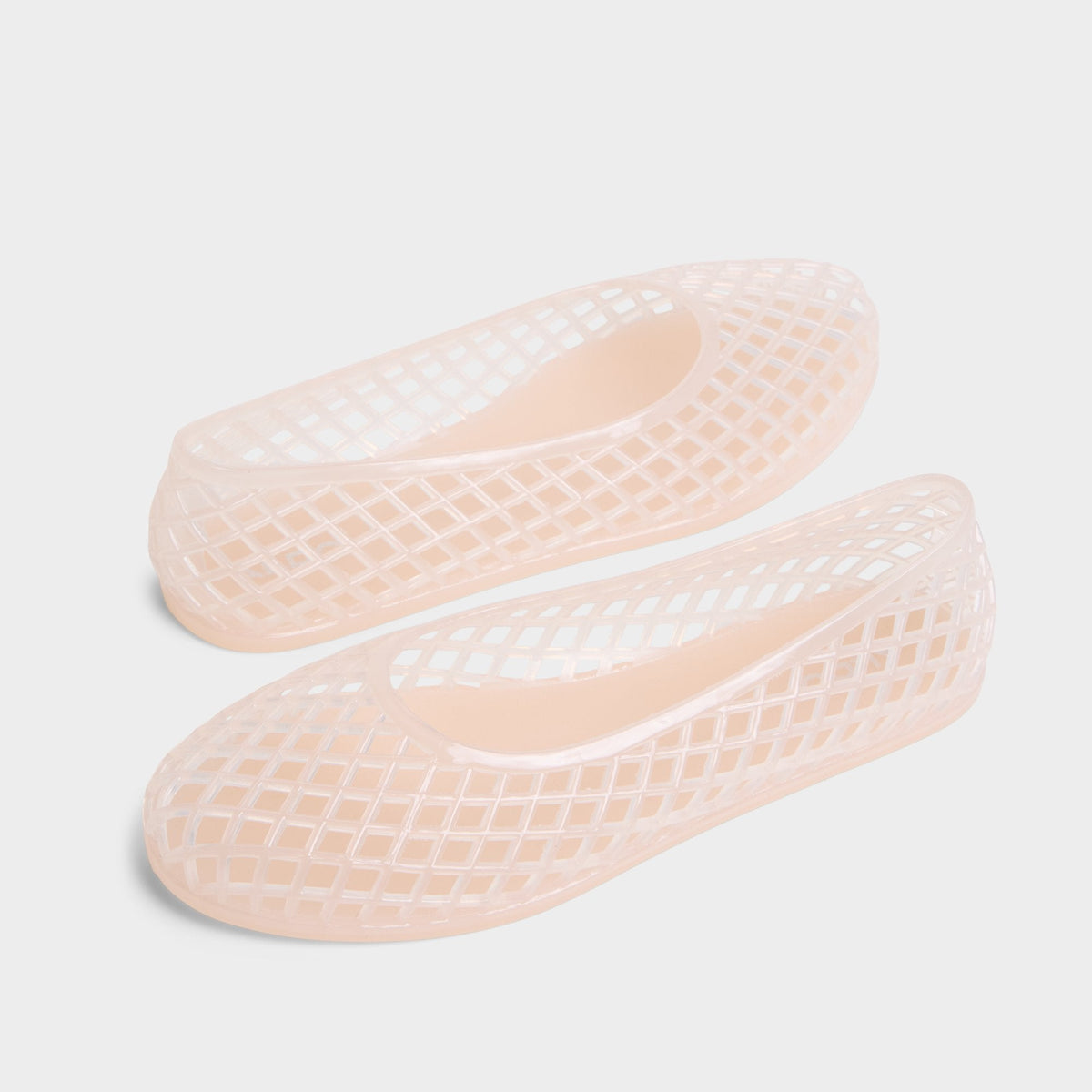 Dwaoria Natural Women's Jelly Sandals & Flip Flops - Jelly flats - Natural