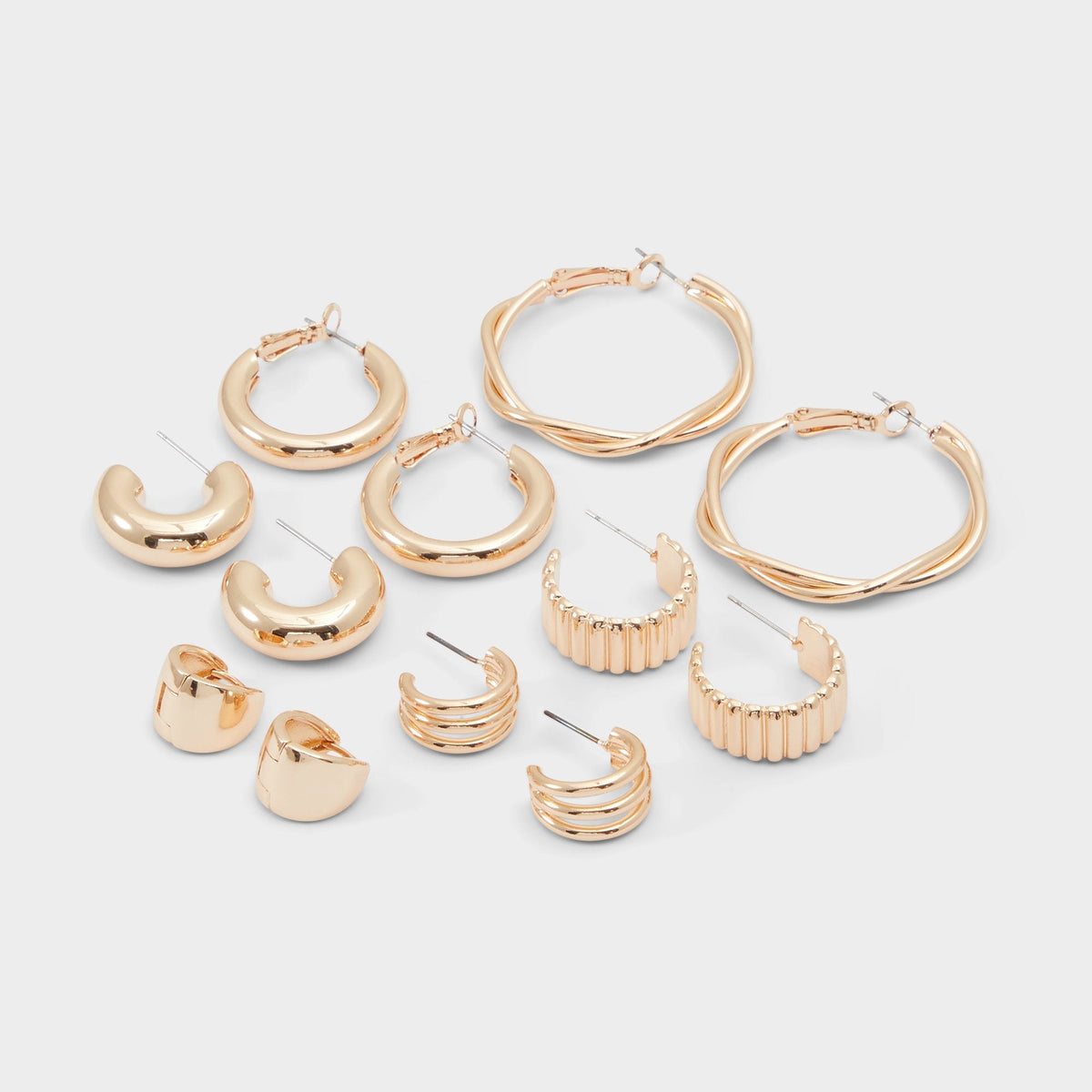 Carenalieta Gold Women's Earrings - Hoop earrings - Gold