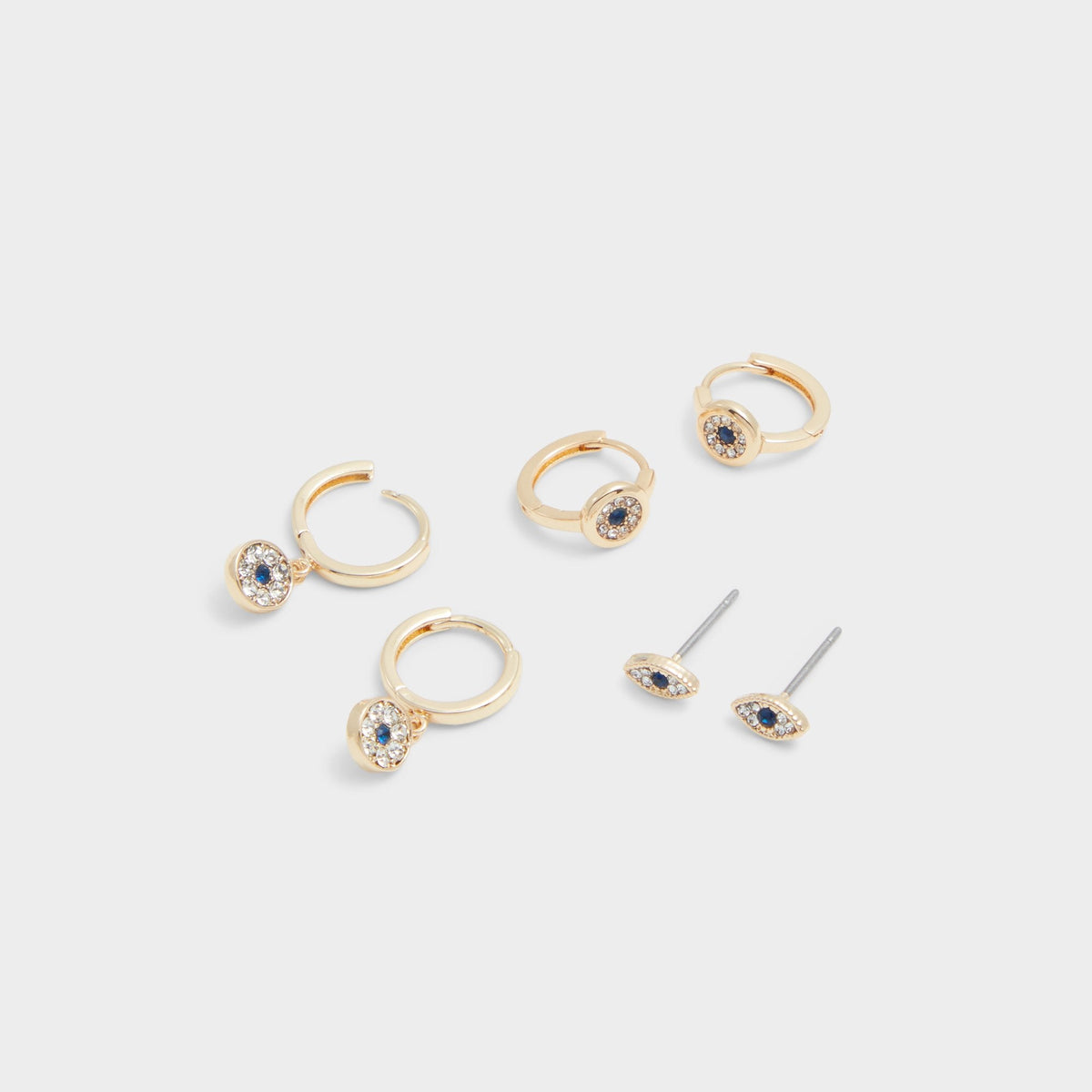 Pelevin Light Blue Women's Earrings - Hoop earrings - Light Blue