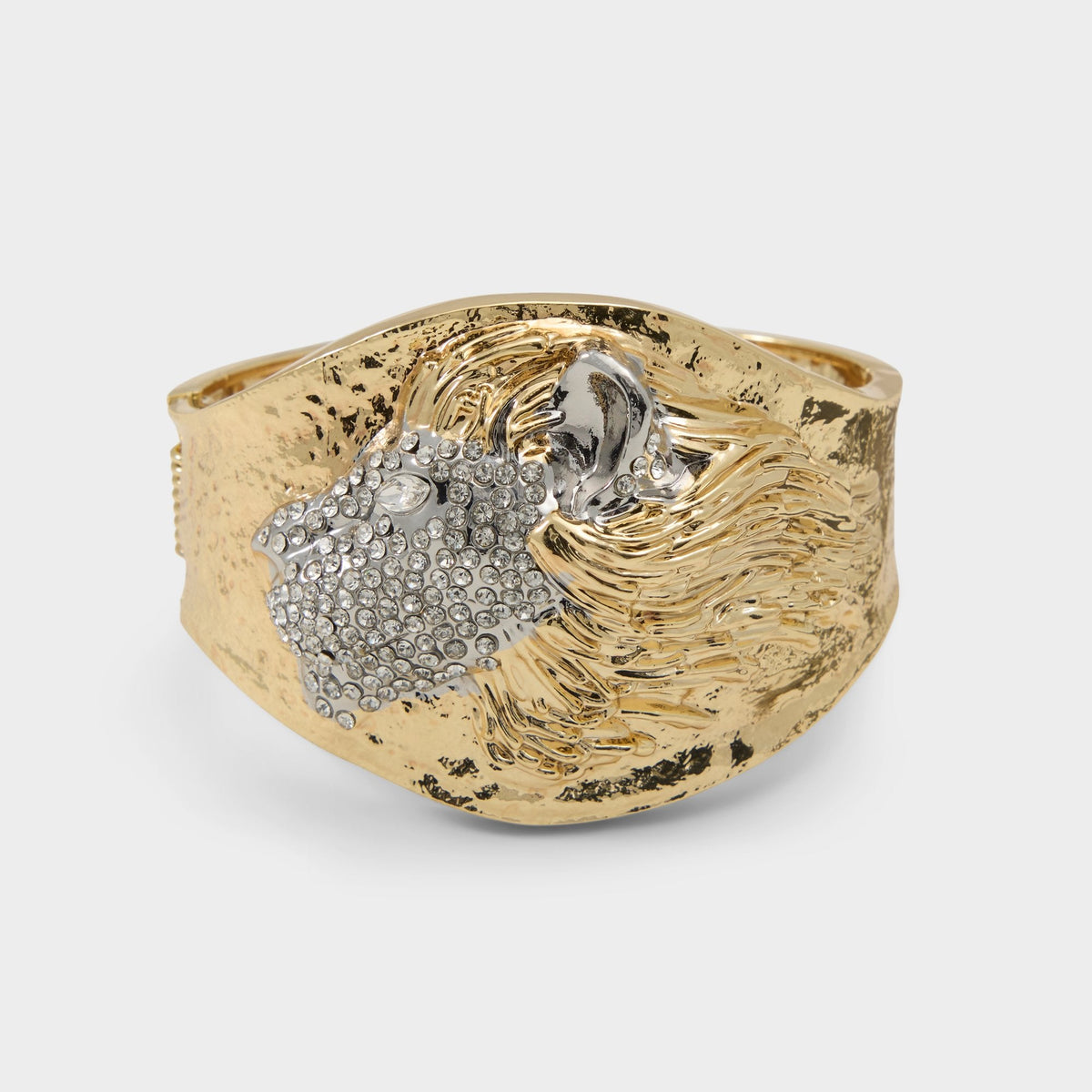 Goldenmajesty in Gold Clear Multi - Bracelet - Gold/clear multi