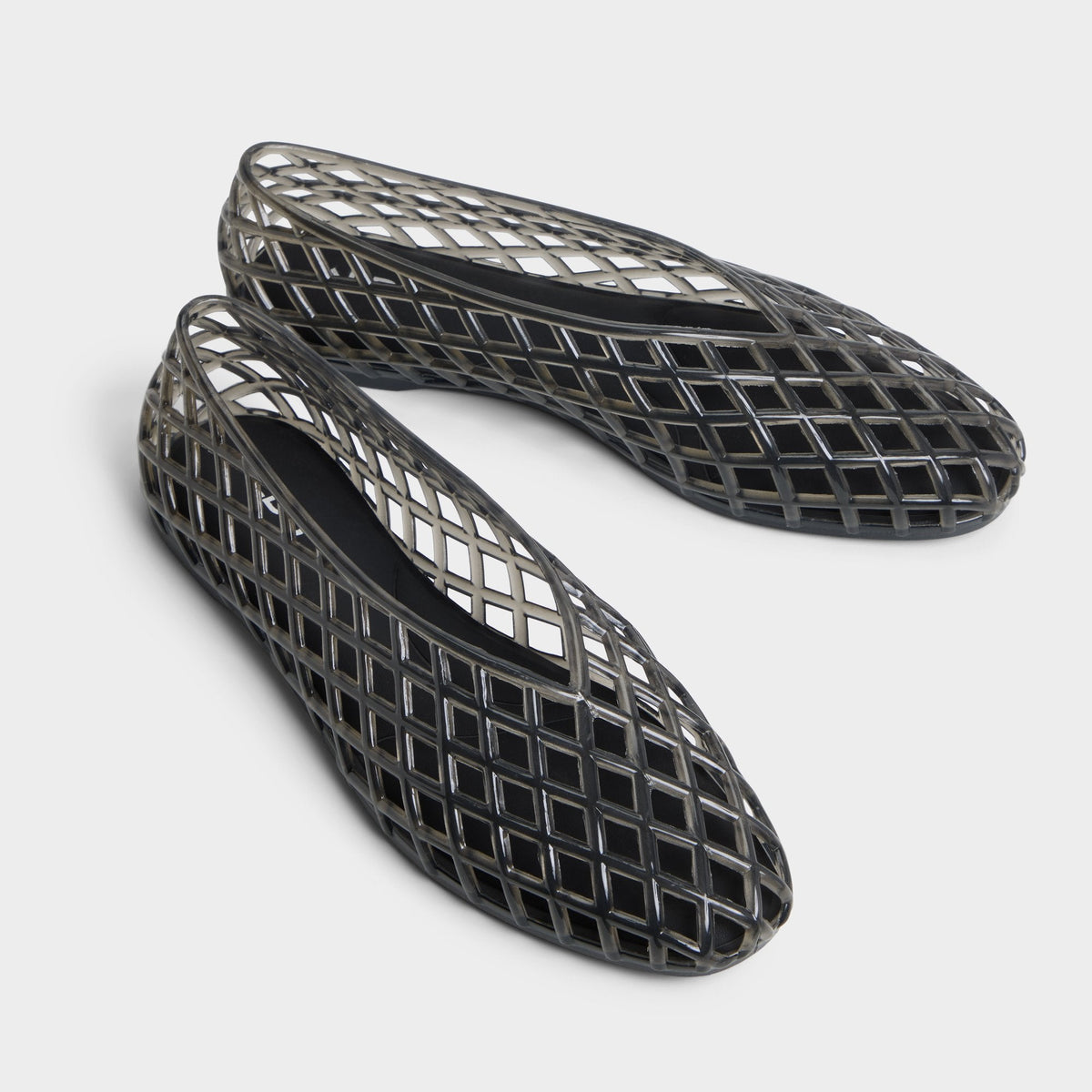 Treschic Dark Grey Women's Jelly Sandals & Flip Flops - Jelly flats - Dark grey