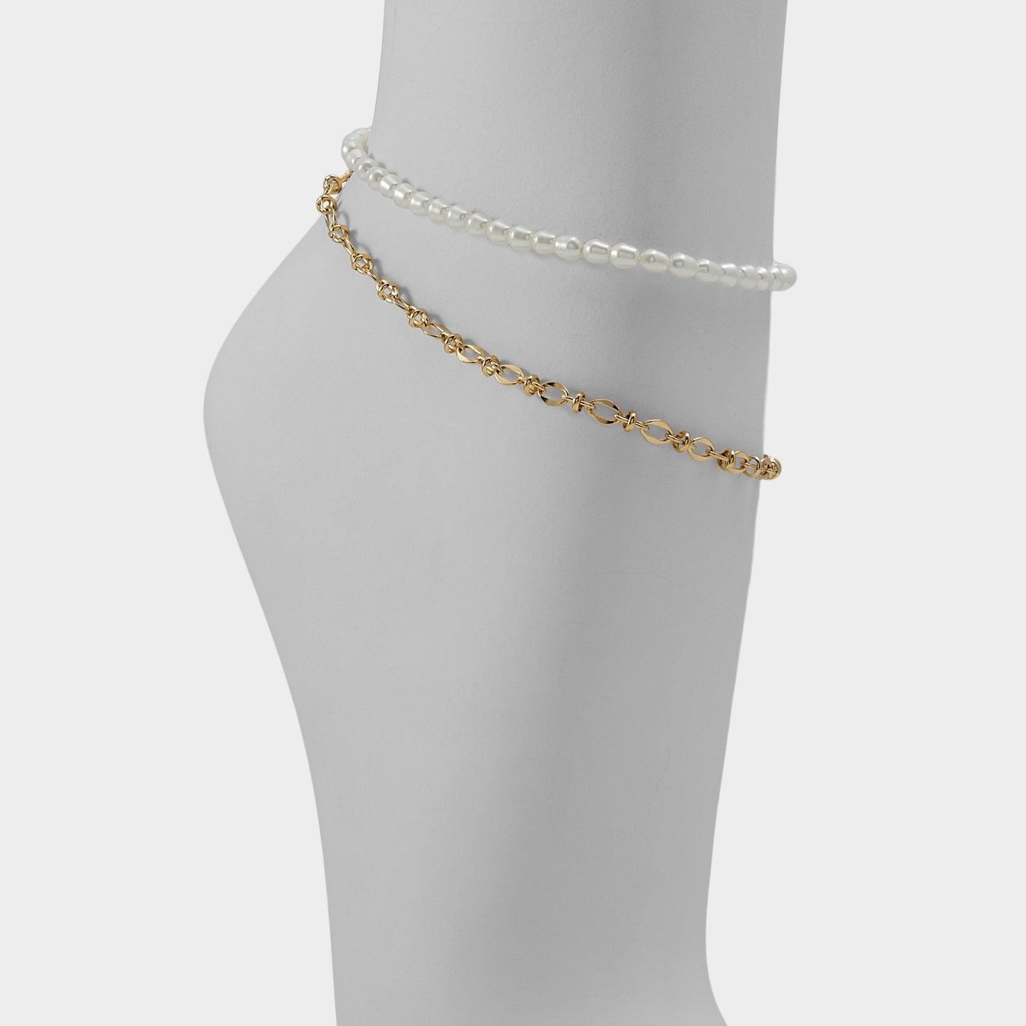 Courtsiide Gold Women's Aldo Sport Club - Anklet - Gold