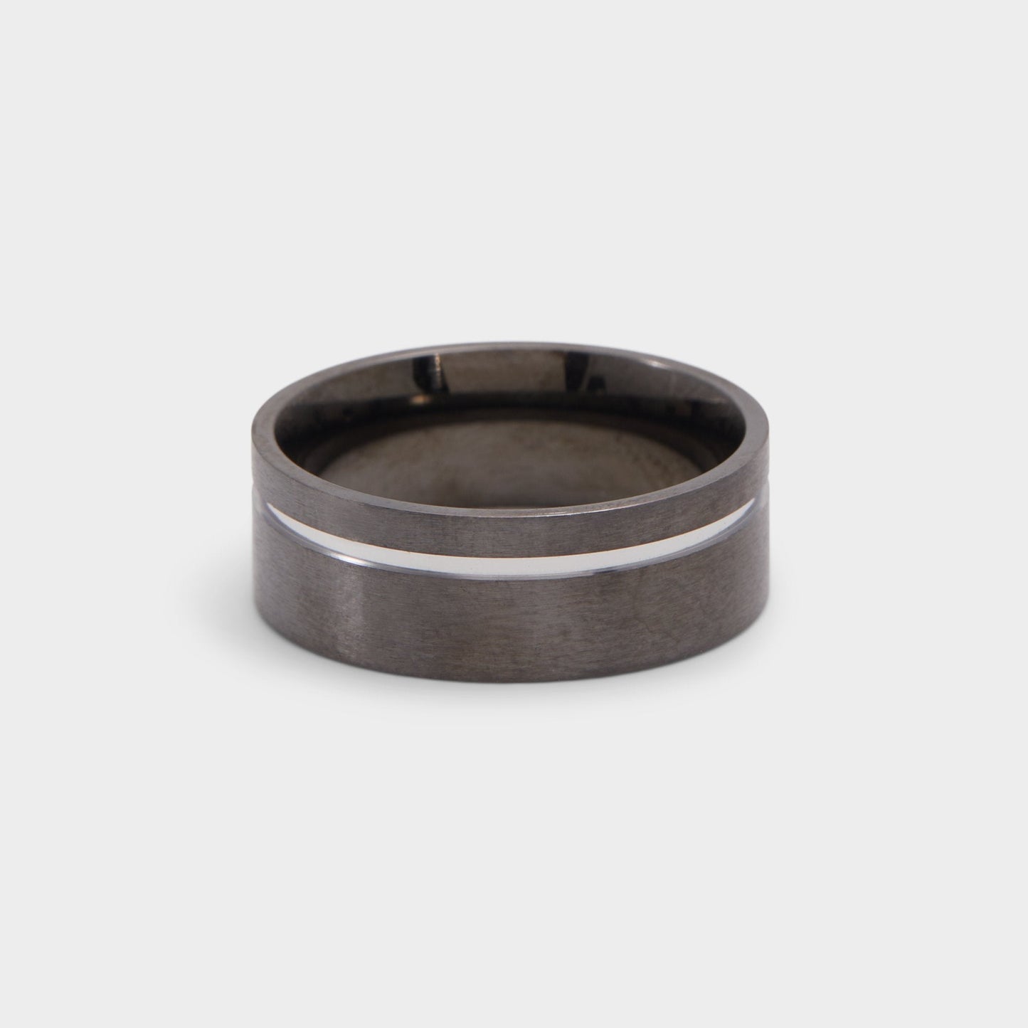 Aziel Grey Men's Rings - Ring - Grey