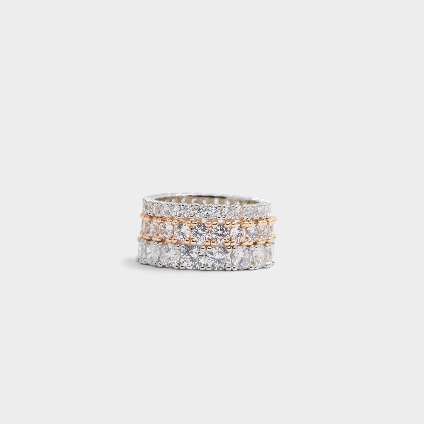 Uniawen Metallic Multi Women's Rings - Stackable rings - Metallic Multi