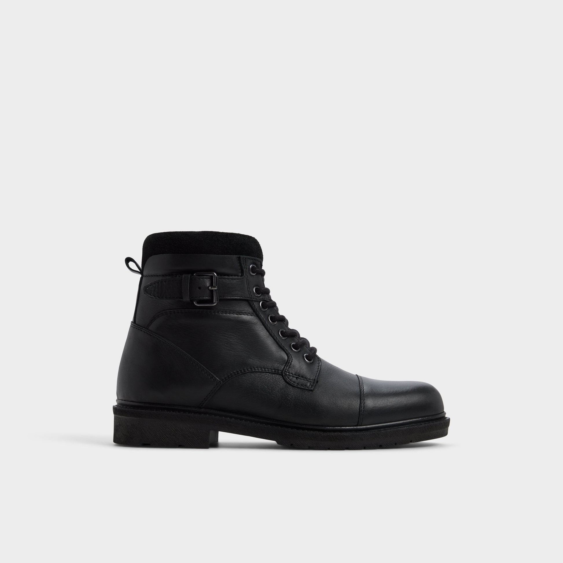 Quaid in Black - Lace-up boot - Black