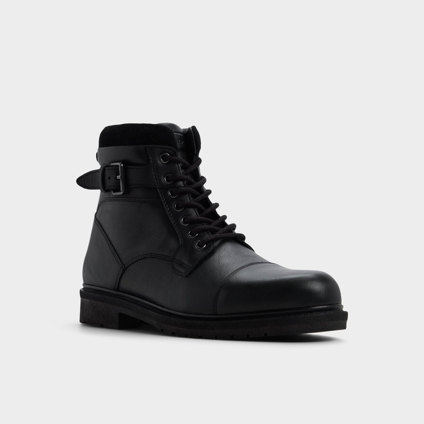 Quaid in Black - Lace-up boot - Black