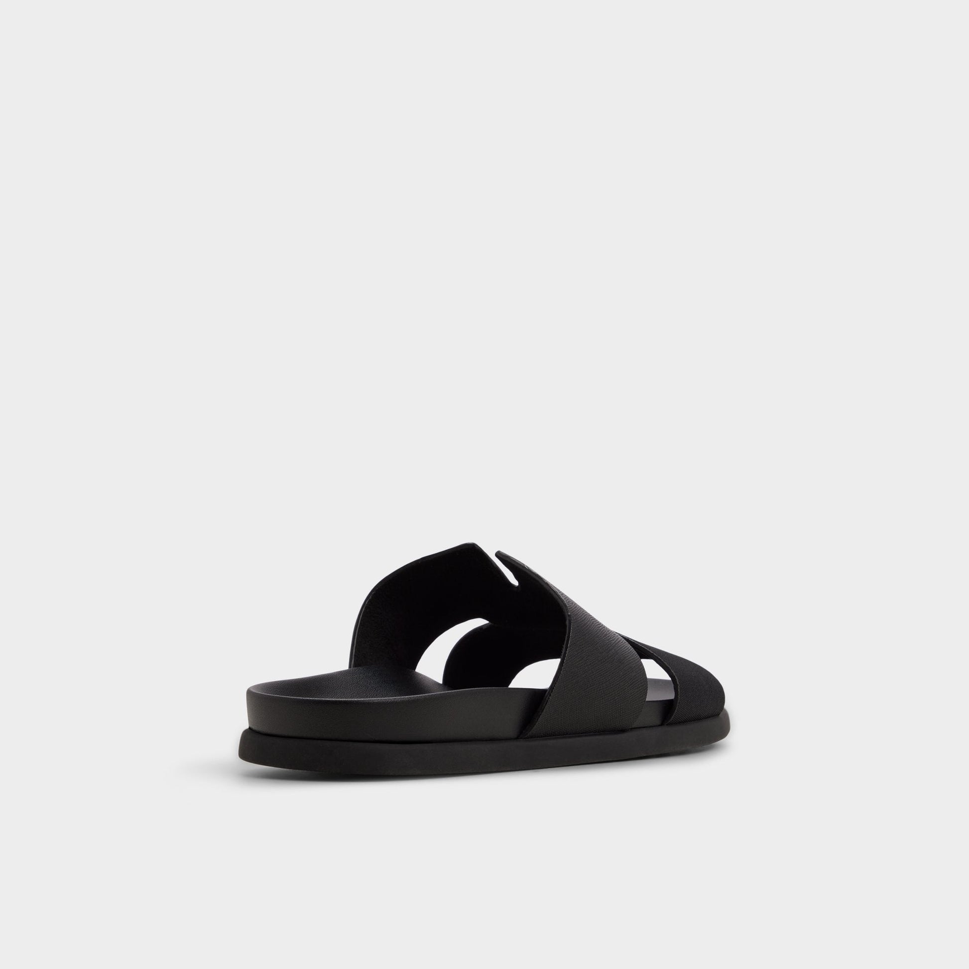 Marcelo in Black - Slide sandal - Black