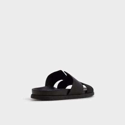Marcelo in Black - Slide sandal - Black