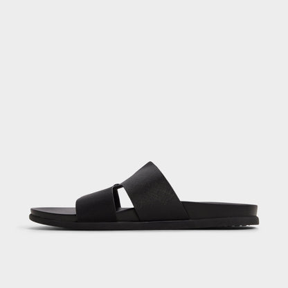 Marcelo in Black - Slide sandal - Black