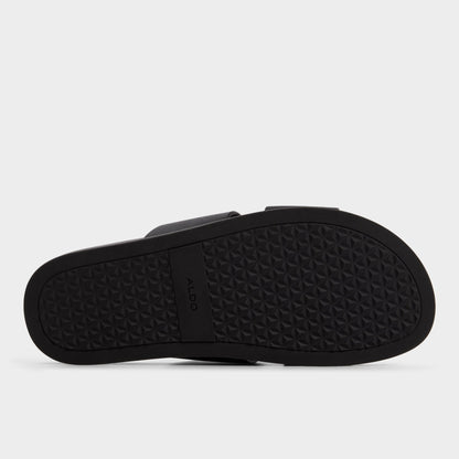 Marcelo in Black - Slide sandal - Black