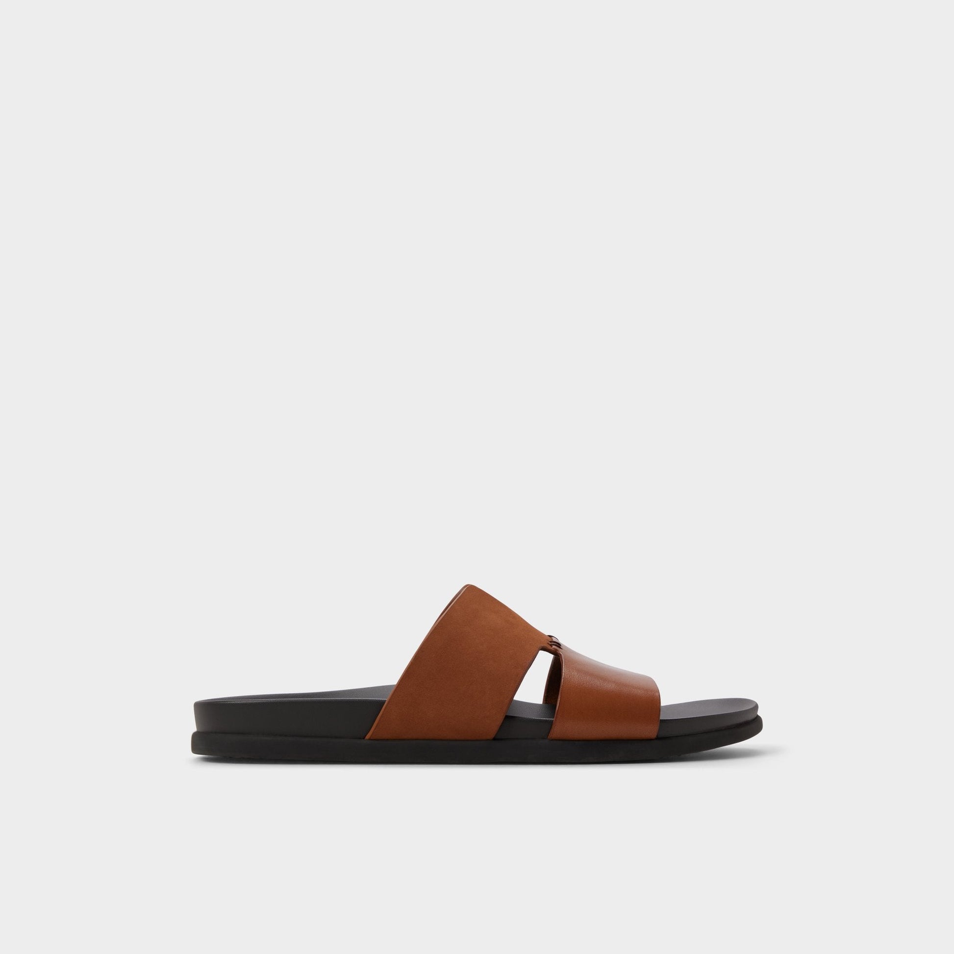 Marcelo in Cognac - Slide sandal - Cognac