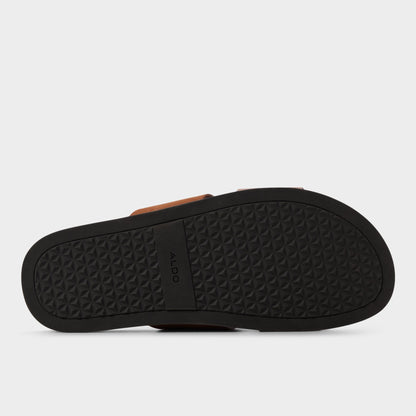 Marcelo in Cognac - Slide sandal - Cognac