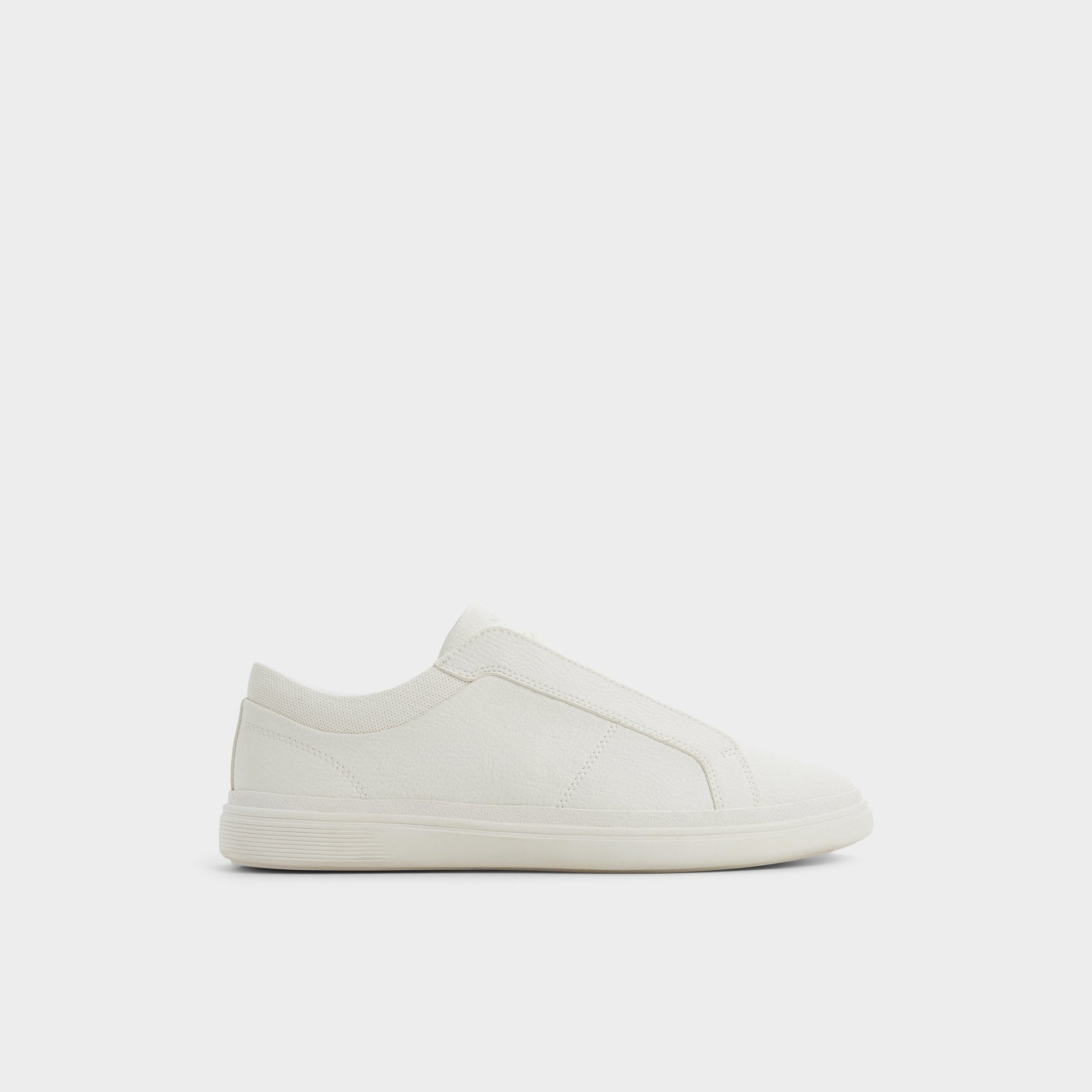 Carlson in White - Slip-on sneaker, Cup sole - White