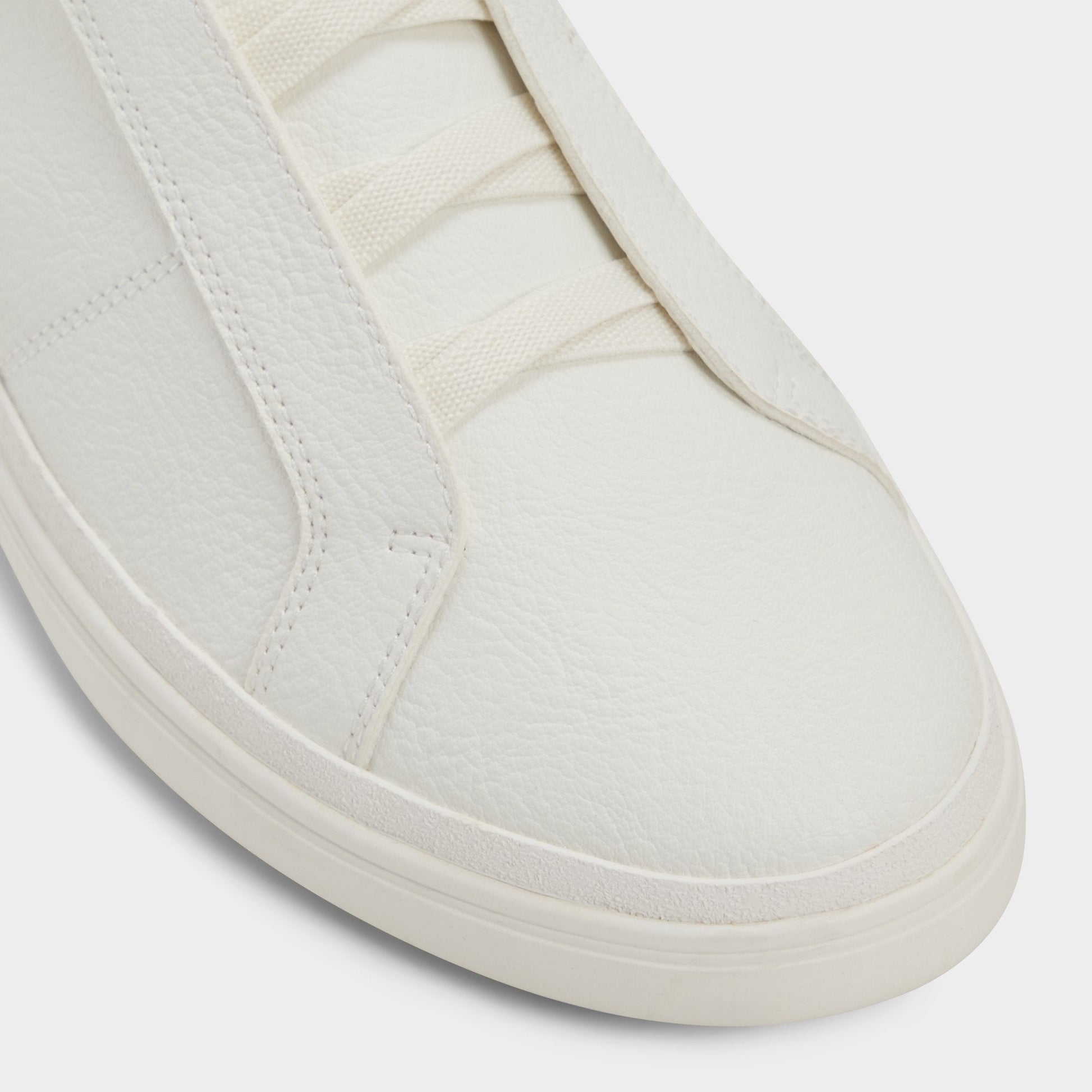 Carlson in White - Slip-on sneaker, Cup sole - White
