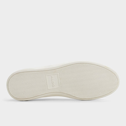 Carlson in White - Slip-on sneaker, Cup sole - White