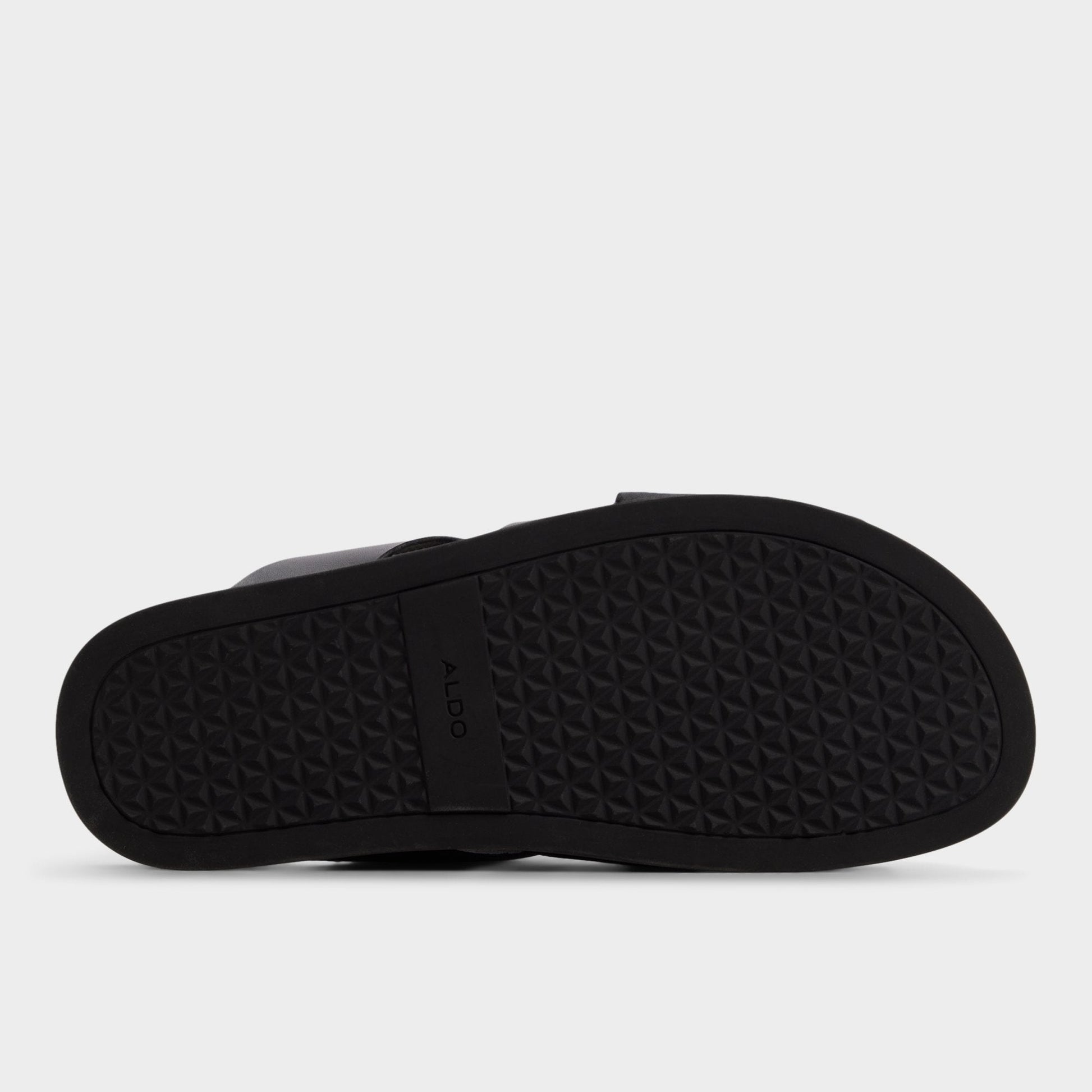 Florian in Black - Slide sandal - Black