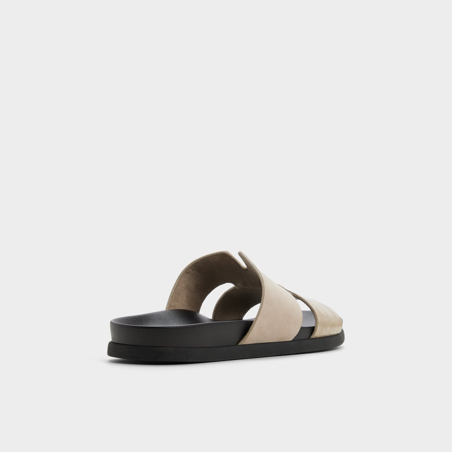 Marcelo in Taupe - Slide sandal - Taupe