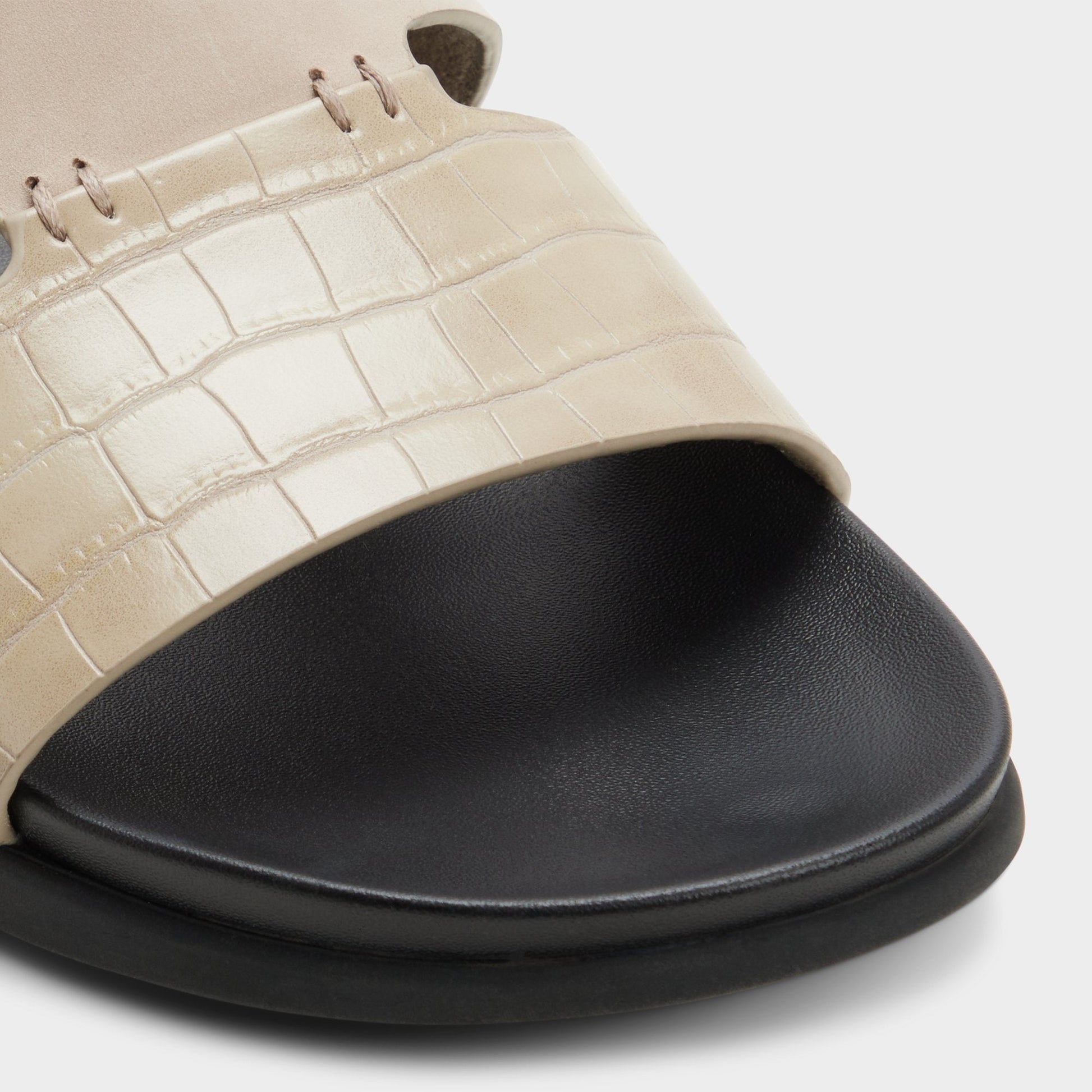 Marcelo in Taupe - Slide sandal - Taupe