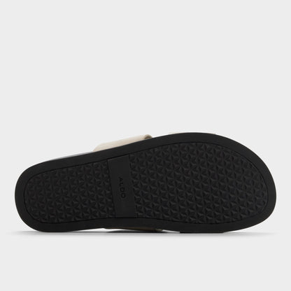 Marcelo in Taupe - Slide sandal - Taupe