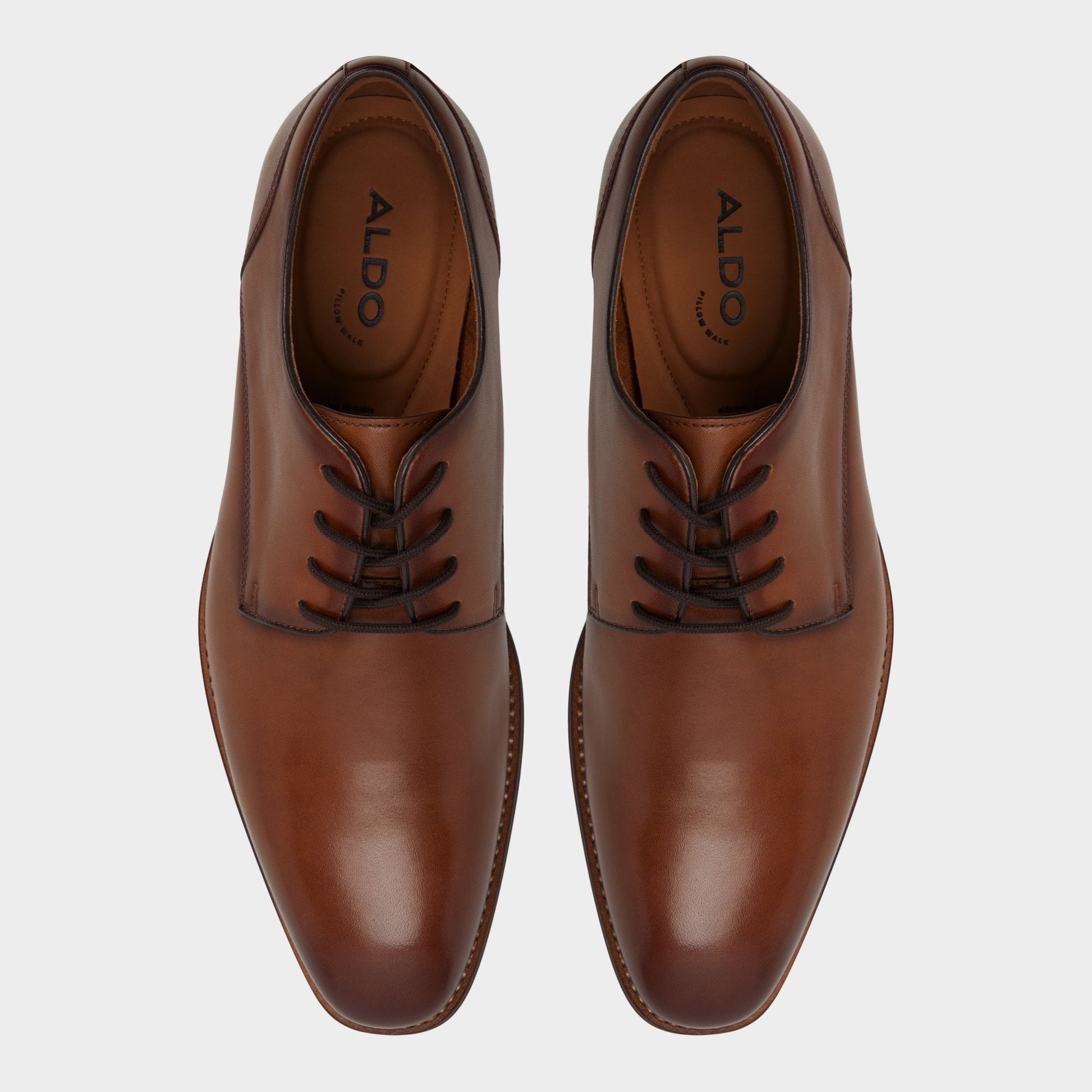 Allegro in Cognac - Oxford shoe - Cognac