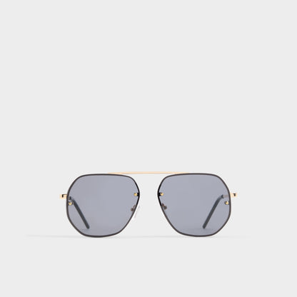 Franklinn in Gold - Aviator sunglasses - Gold