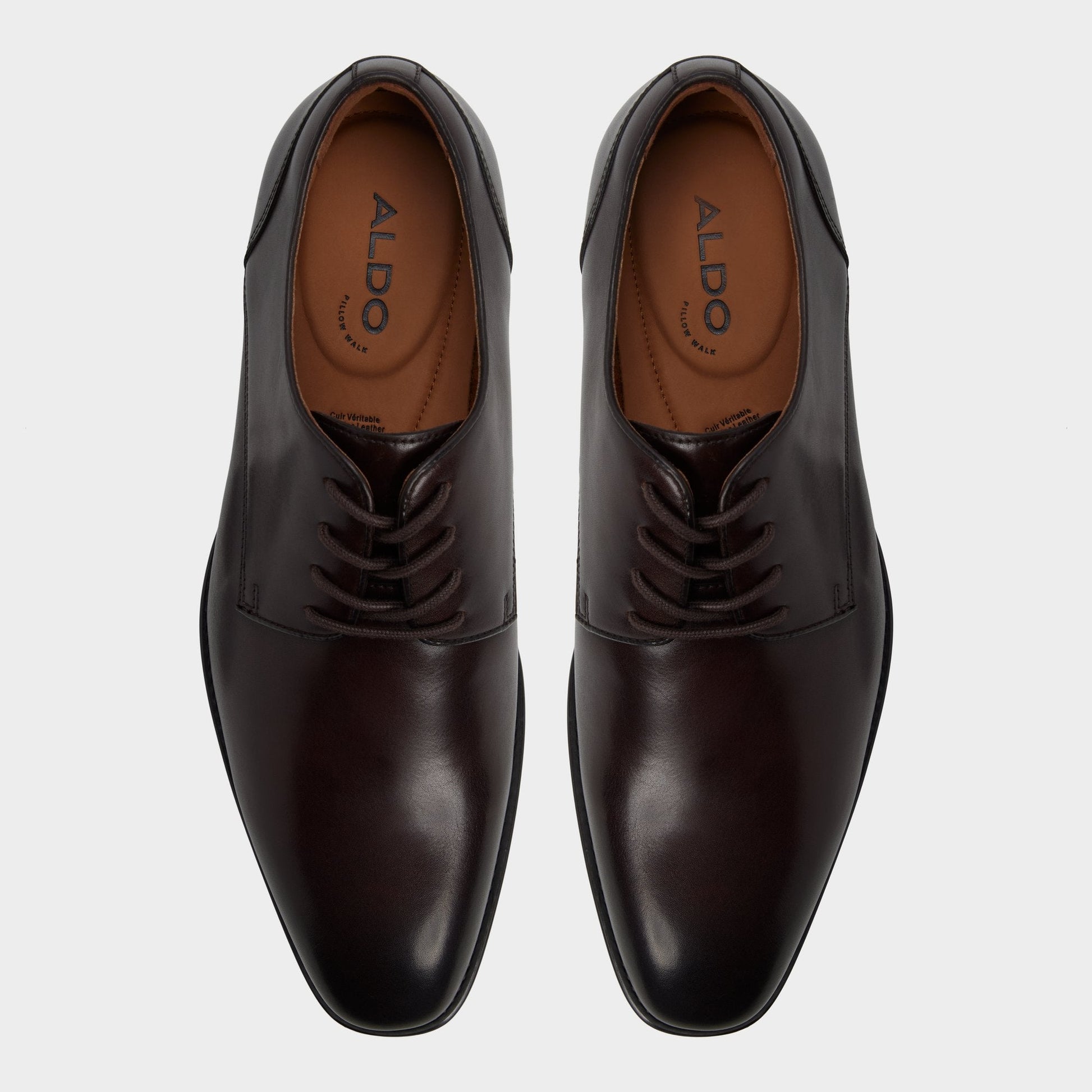 Allegro in Dark Brown - Oxford shoe - Dark brown