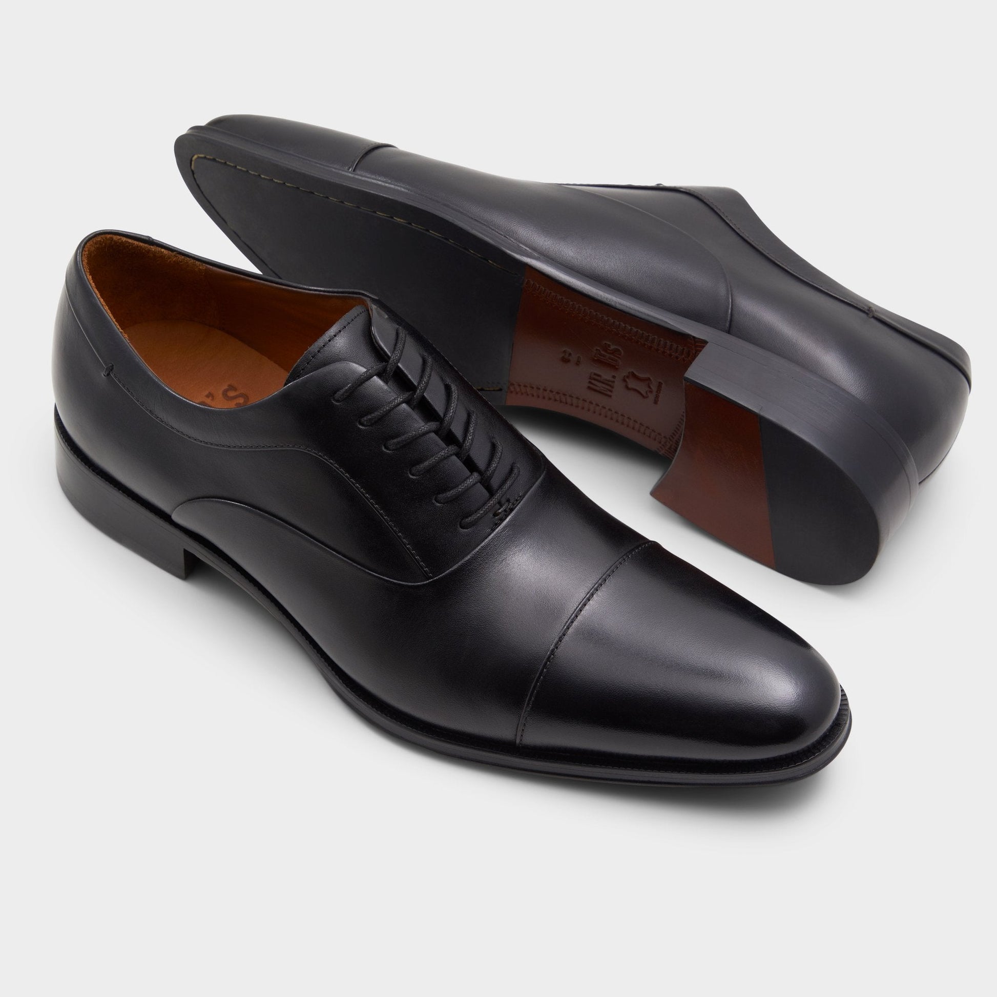 Osborne Black Men's Oxfords & Lace-ups - Oxford shoe - Black