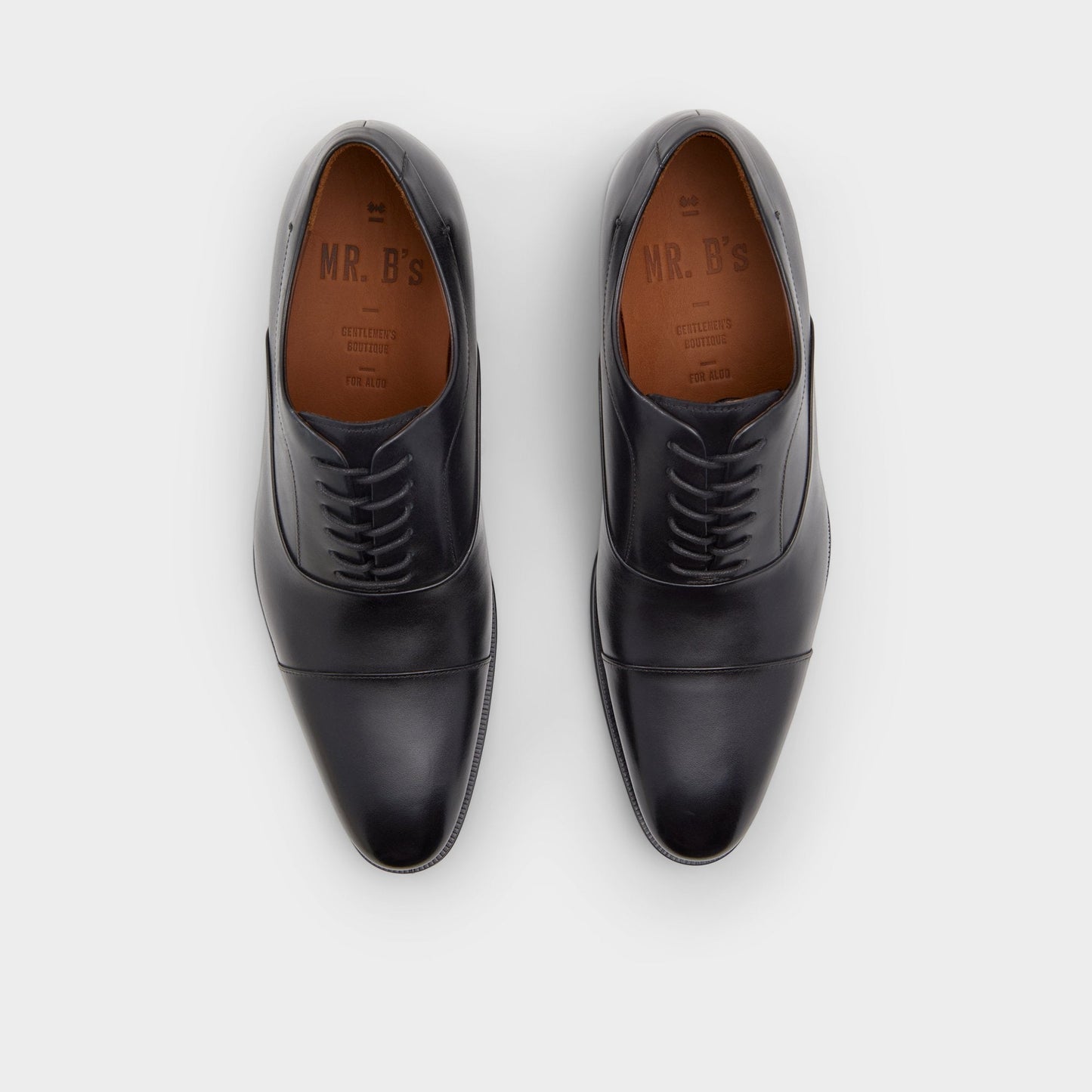 Osborne Black Men's Oxfords & Lace-ups - Oxford shoe - Black