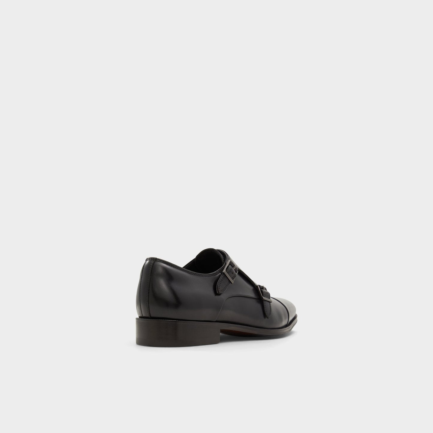 Axwell Black Men's Dress Shoes - Monkstrap loafer - Black