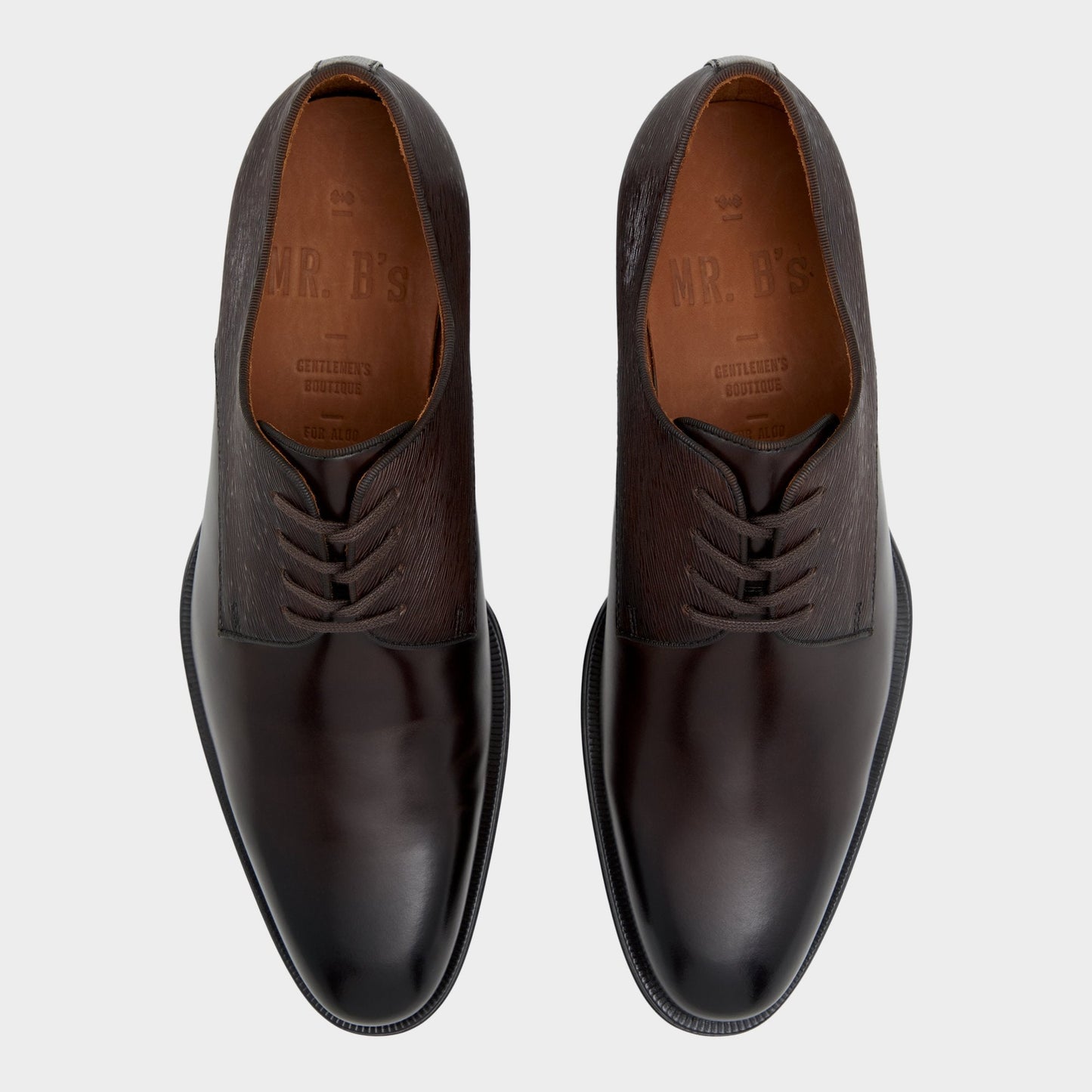 Halbart Dark Brown Men's Oxfords & Lace-ups - Oxford shoe - Dark brown