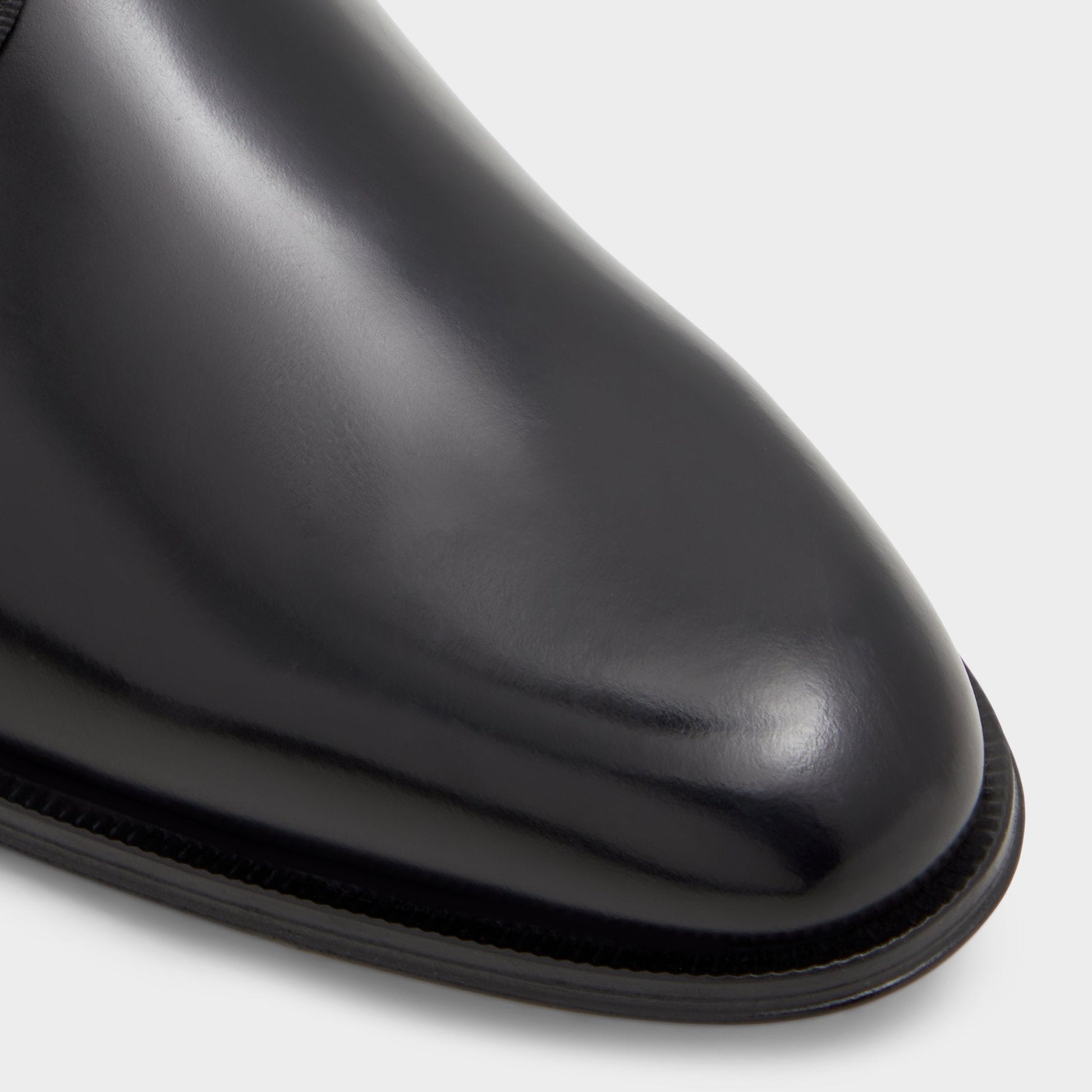Halbart Black Leather Embossed Men's Oxfords & Lace-ups - Oxford shoe - Black