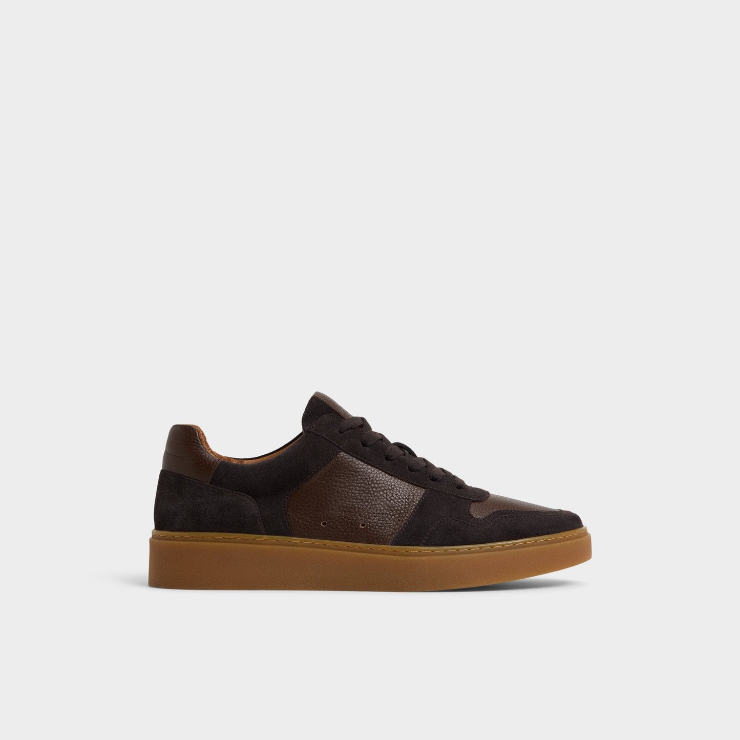 Montie Dark Brown Men's Low top - Low top sneaker, Cup sole - Dark Brown